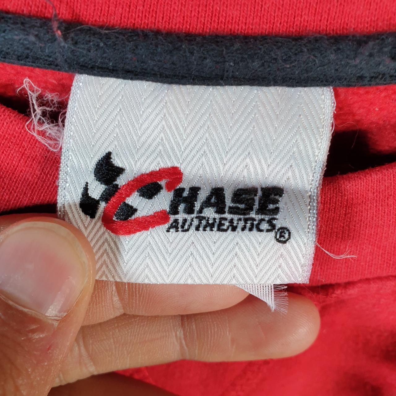 Vintage NASCAR Kahne Budweiser Sweatshirt Mens Large Red Pullover USA