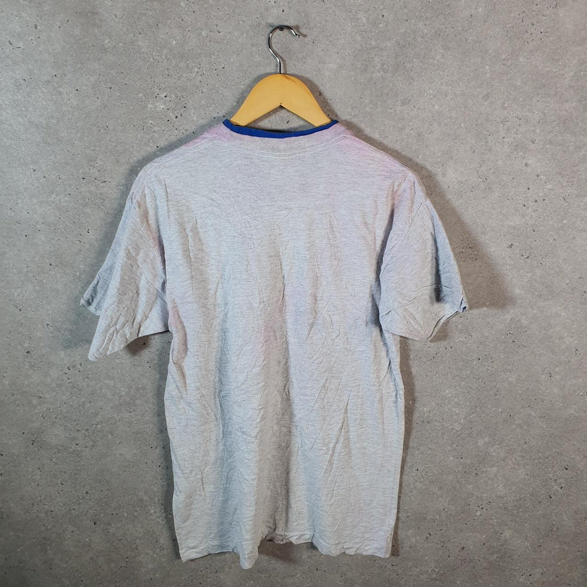 Vintage Signal Lancaster Wisconsin 90s USA Single Stitch T Shirt Men’s Large Grey C9393