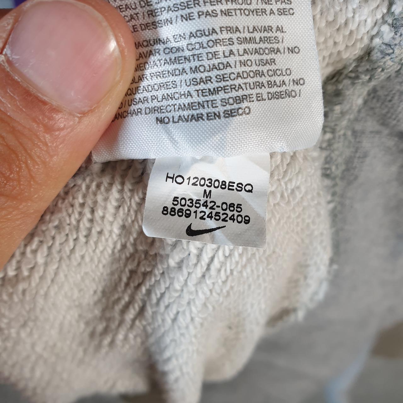 Vintage Nike 90s Club Hoodie Womens Medium Grey Swoosh Y2K Pullover