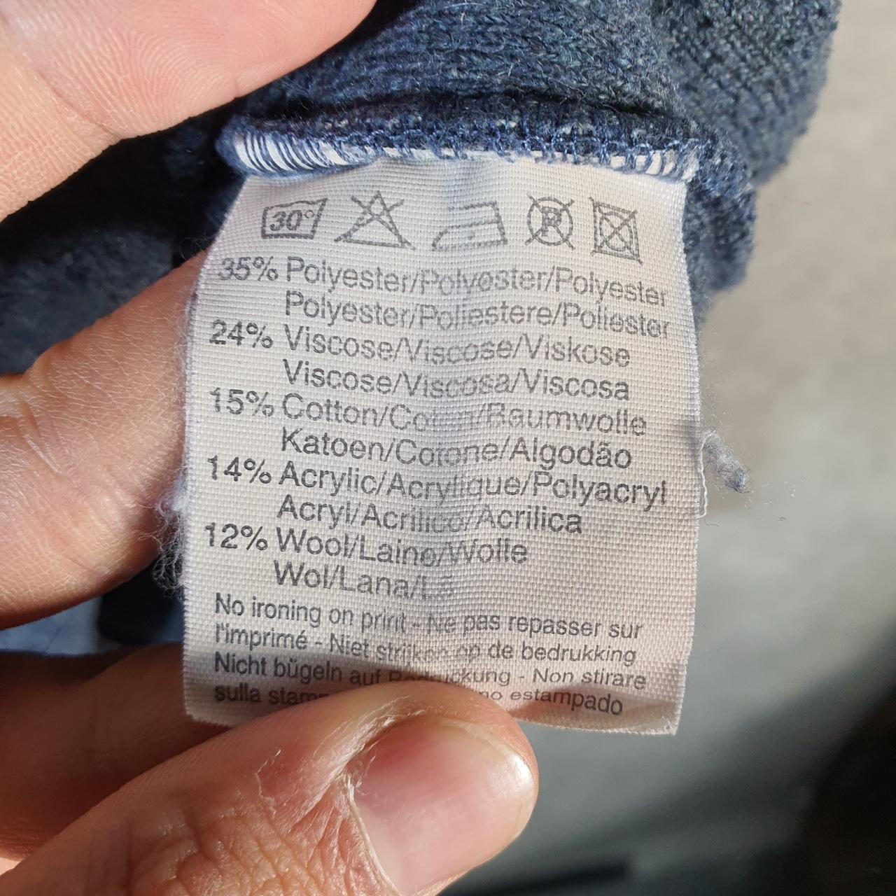 Vintage Lee Full Zip Fleece Hoodie Womens Medium Blue Spellout Logo Winter