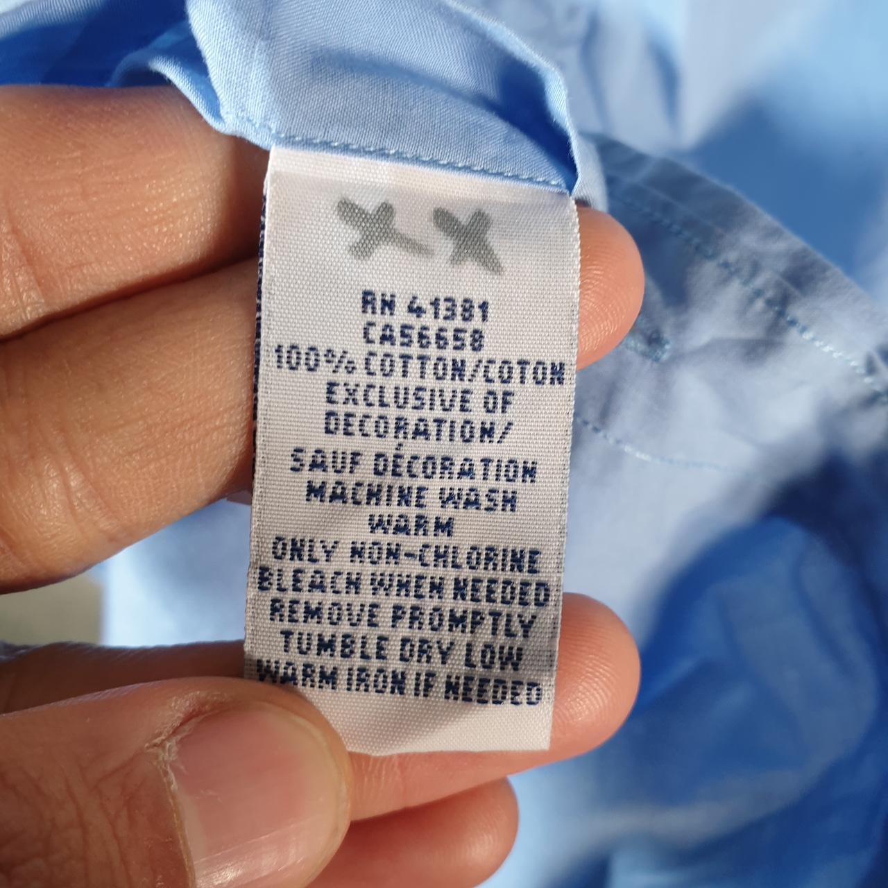 Vintage Ralph Lauren Button Down Shirt Men’s Small Blue Classic Fit Cotton Pony Big Fish Vintage