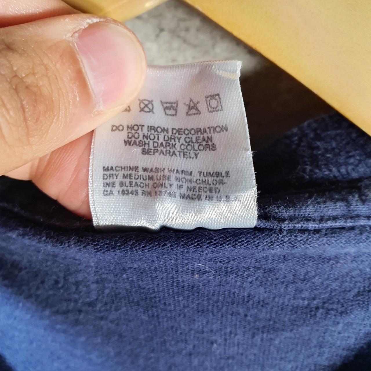 Vintage Fruit of the Loom Mustang Wrestling 90s USA Single Stitch T Shirt Men’s XL Blue