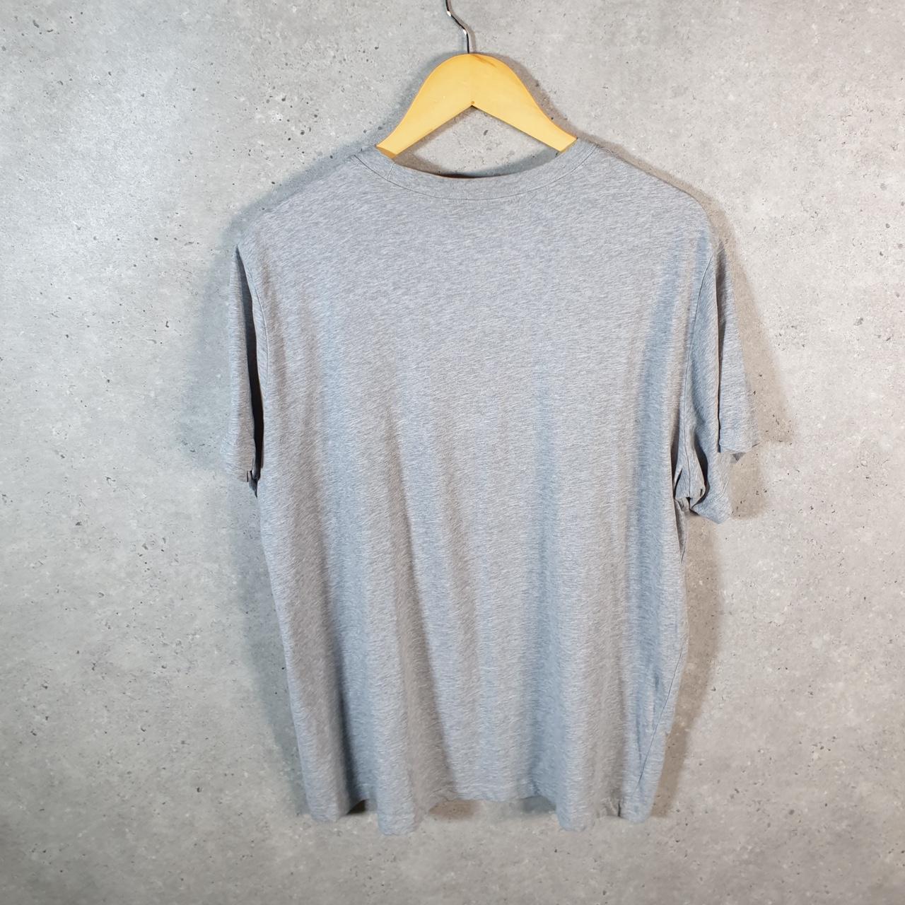 Vintage Nike Dri Fit Dont Skip Leg Day T Shirt Men’s Large Grey Logo Swoosh Athletic C9773