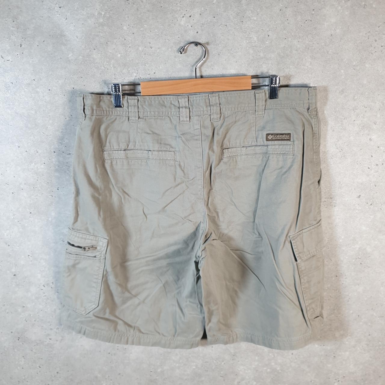 Vintage Columbia Carpenter Shorts Jorts Cargo Men’s W38 Brown Athletic Hiking Baggy