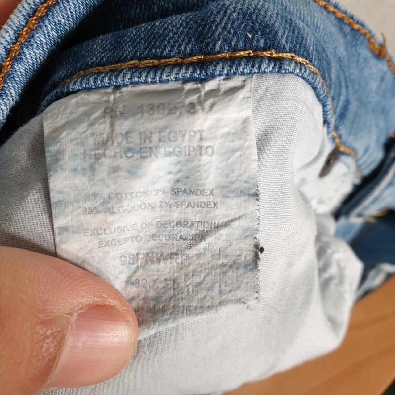 Vintage Wrangler Denim Shorts Jorts Cargo Men’s W32 Blue Baggy Cotton