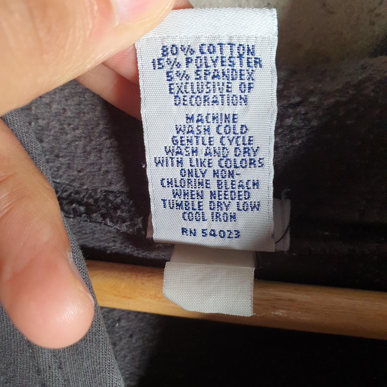 Vintage Gap Spellout Hoodie Womens 2XL Grey Y2K Sweatshirt Logo Embroidered