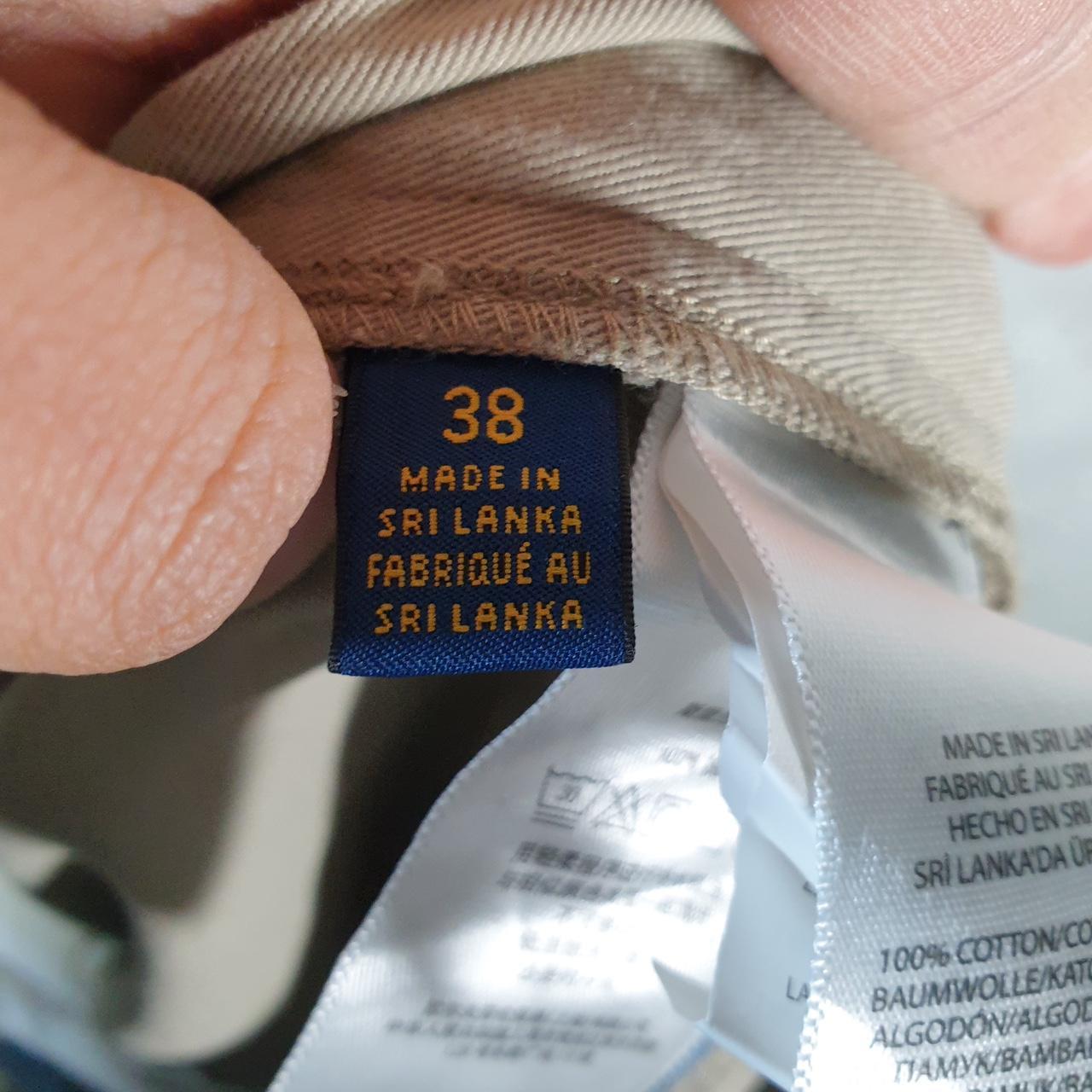 Vintage Ralph Lauren Polo Shorts Jorts Chino Cargo Men’s W38 Brown Baggy Cotton