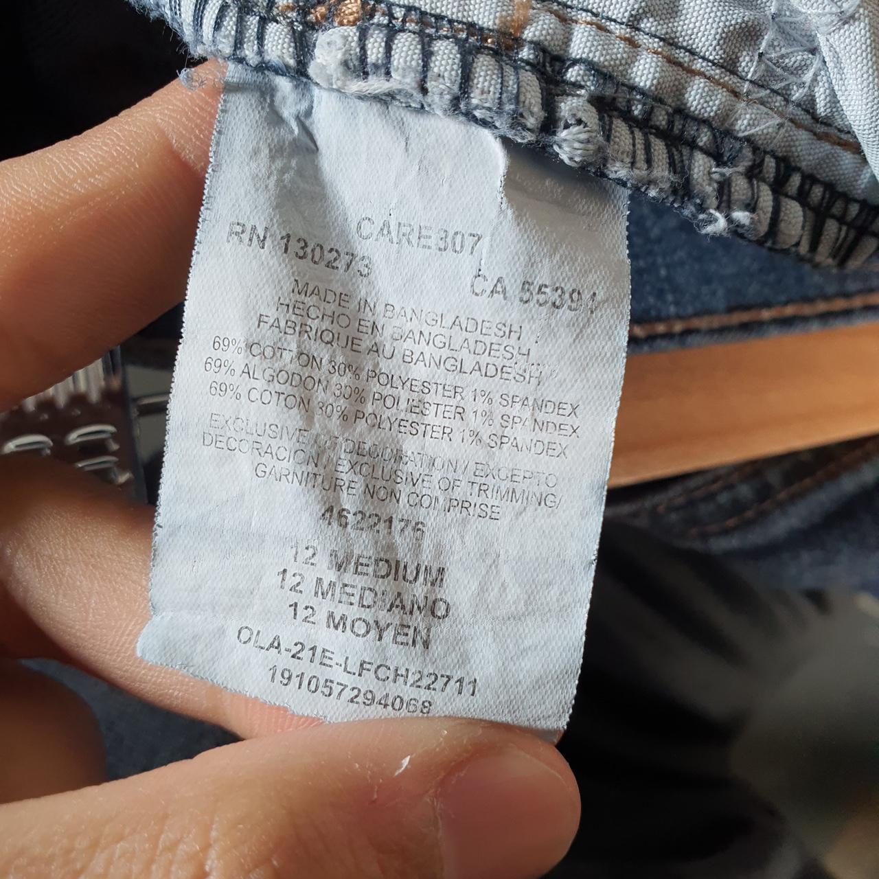 Vintage Lee Low Rise Baggy Shorts Jorts Cargo Womens W32 Blue Relaxed Denim A4547