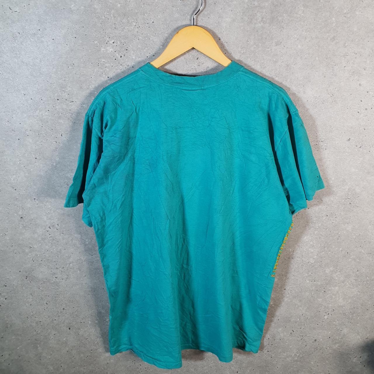 Vintage Vuarnet 1993 Graphic USA Single Stitch T Shirt Men’s XL Blue