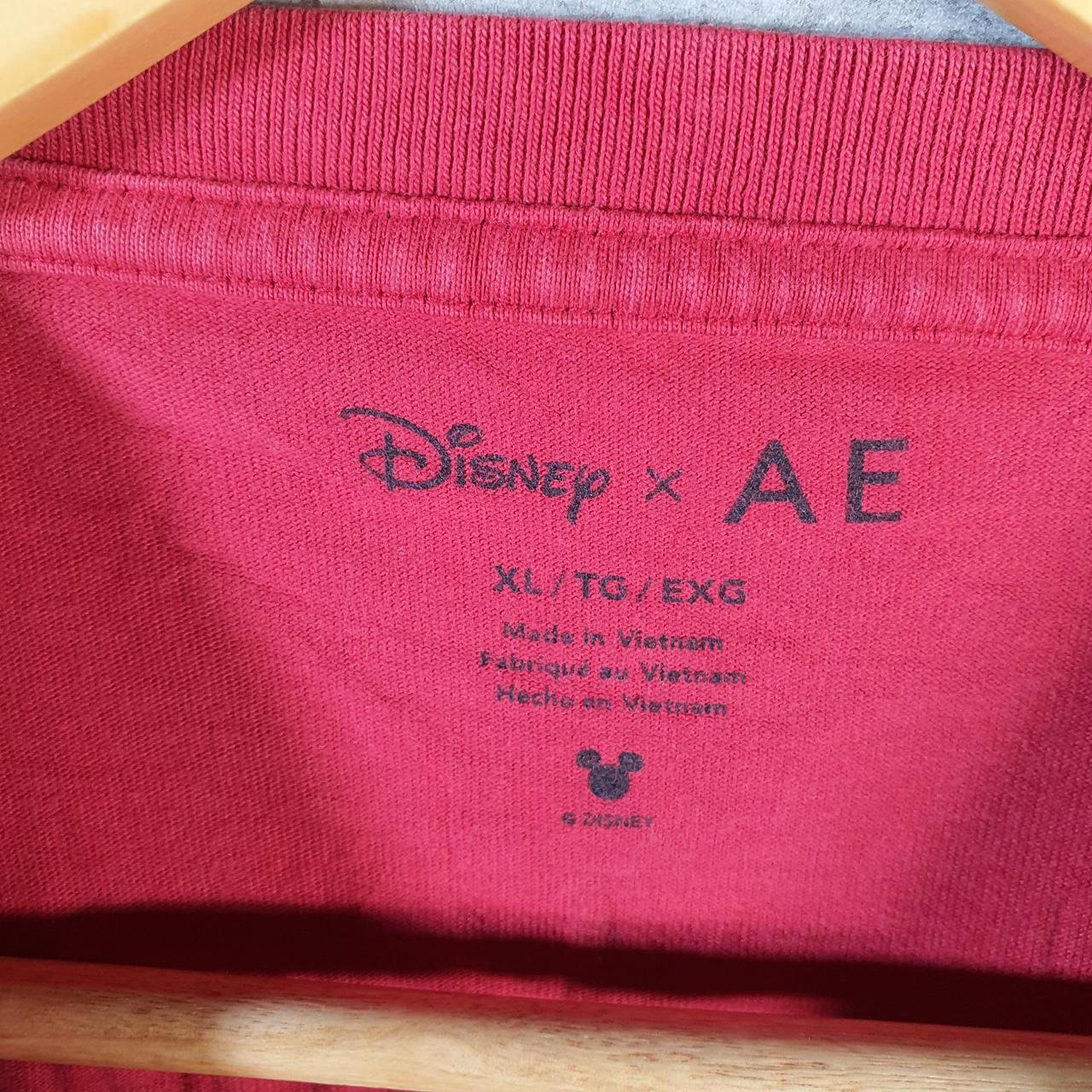 Vintage Disney Land Mickey Mouse T Shirt Men’s XL Red Graphic Cartoon