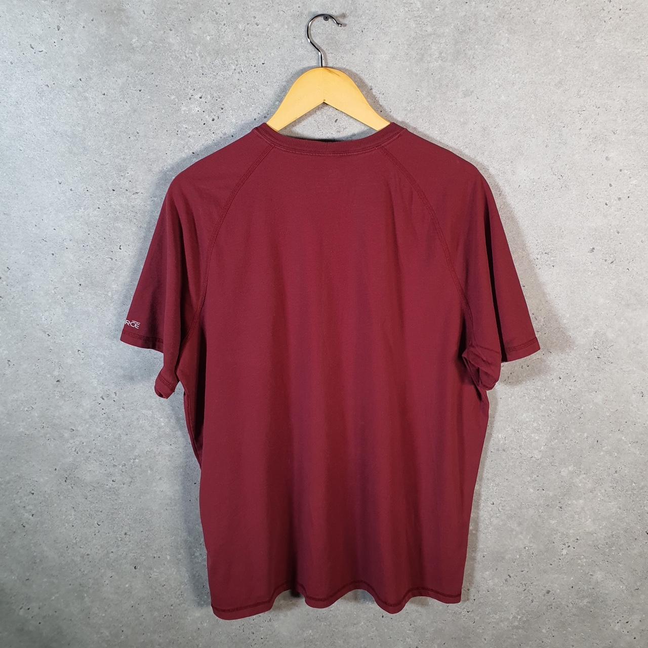 Vintage Carhartt Pocket T Shirt Men’s Large Red Workwear Chore Utility Relaxed Fit C9217