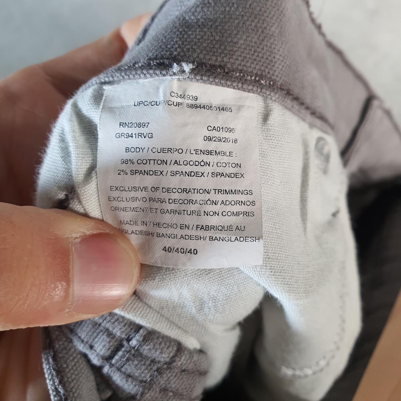 Vintage Dickies Baggy Chino Shorts Jorts Cargo Mens W40 Grey Regular Fit