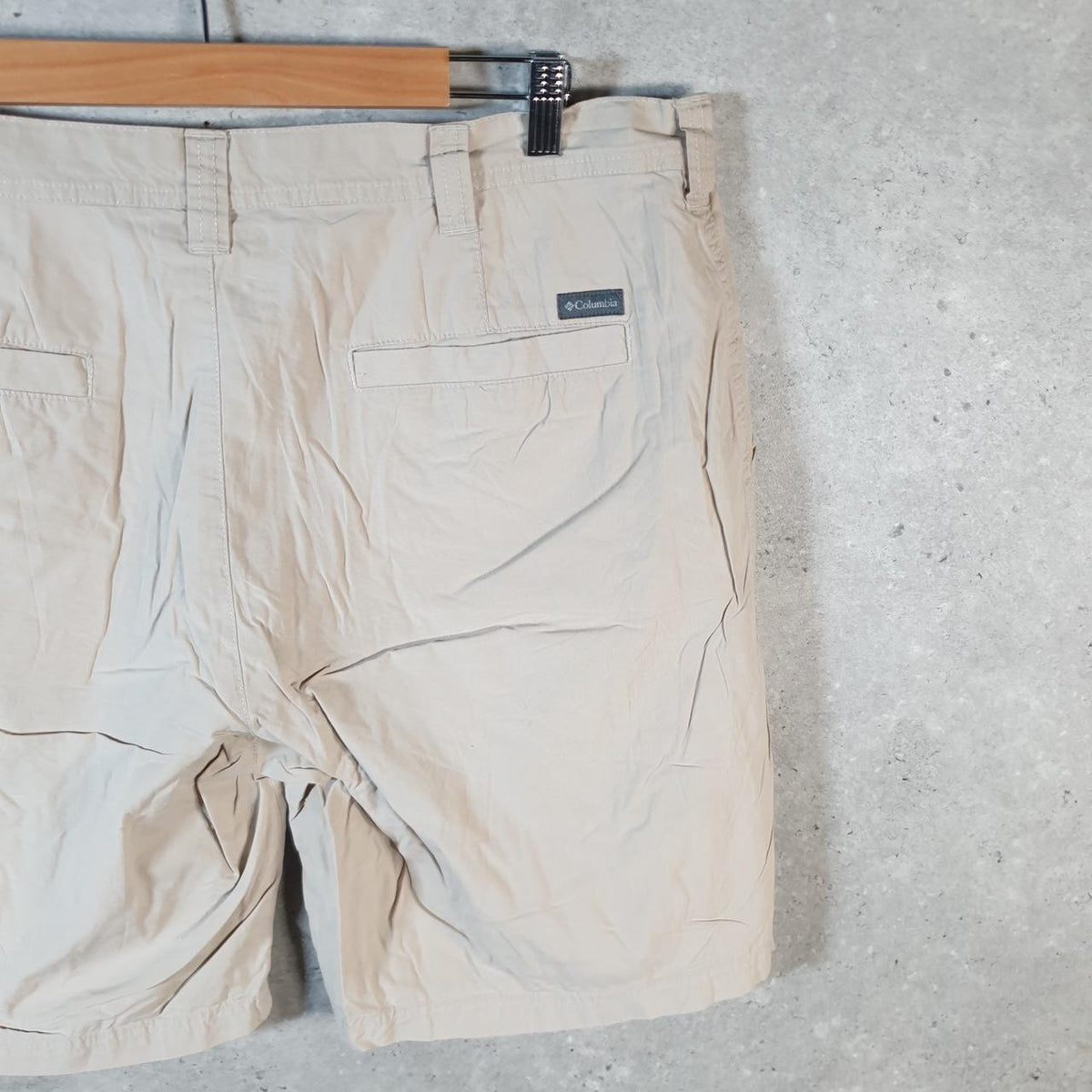 Vintage Columbia Carpenter Shorts Jorts Cargo Men’s W38 Brown Athletic Hiking Baggy