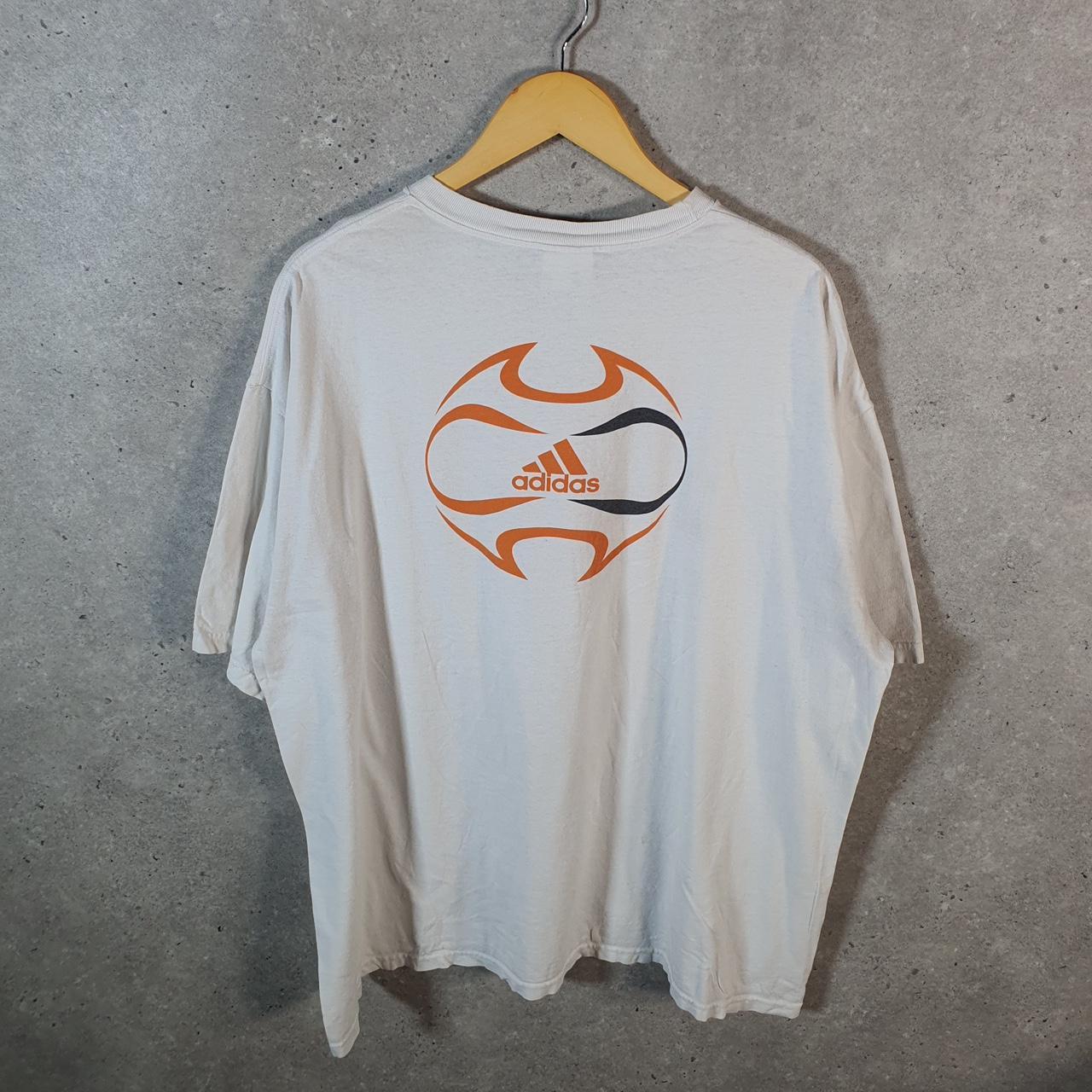 Vintage Adidas 90s Houston Dynamo Texas Soccer T Shirt Men’s XL White Logo Athletic