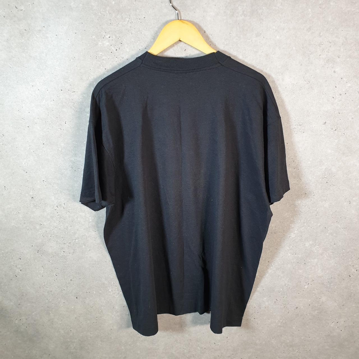 Vintage Fruit of the Loom Tiger Cat Graphic 90s USA Single Stitch T Shirt Men’s 2XL Black C9430