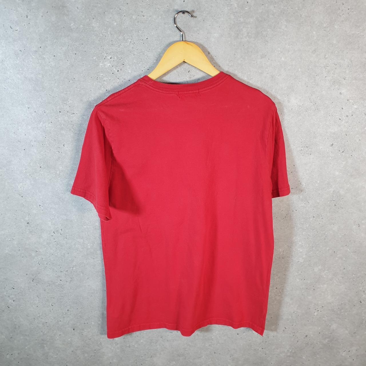 Vintage Ralph Lauren Polo T Shirt Womens XL Red Embroidered Pony Custom Fit C9163