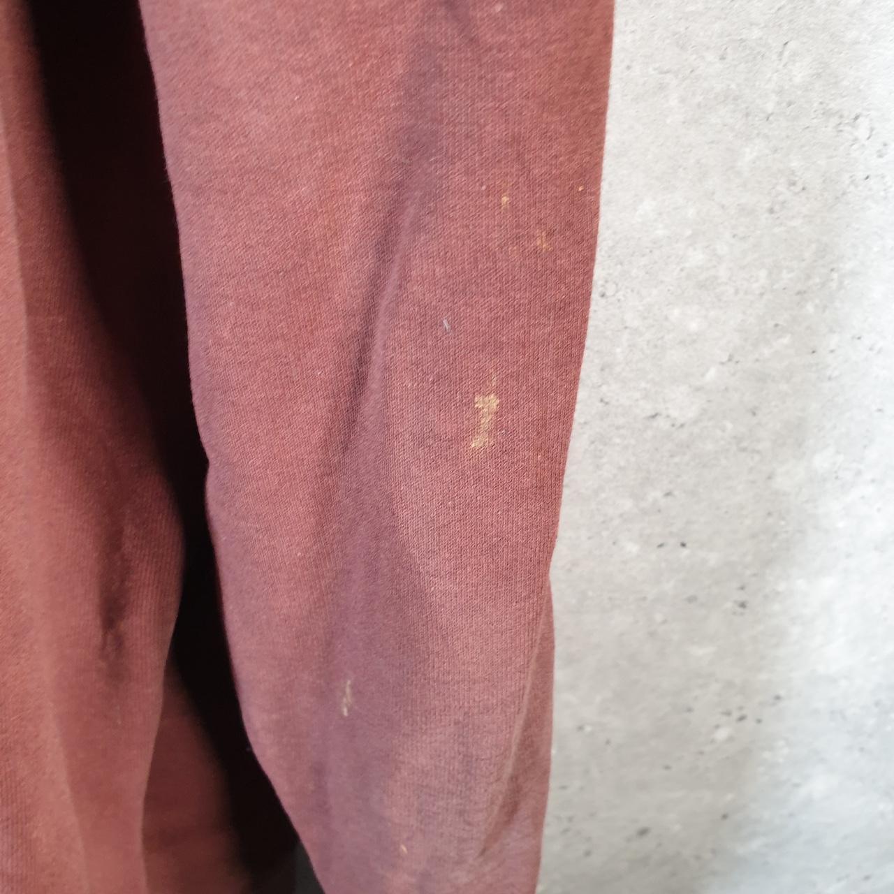 Vintage Carhartt Hoodie Mens XL Burgundy Pullover Blank USA Original Fit