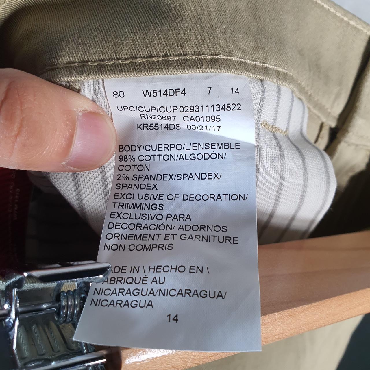 Vintage Dickies Baggy Chino Shorts Jorts Cargo Womens W28 Brown Classic Fit