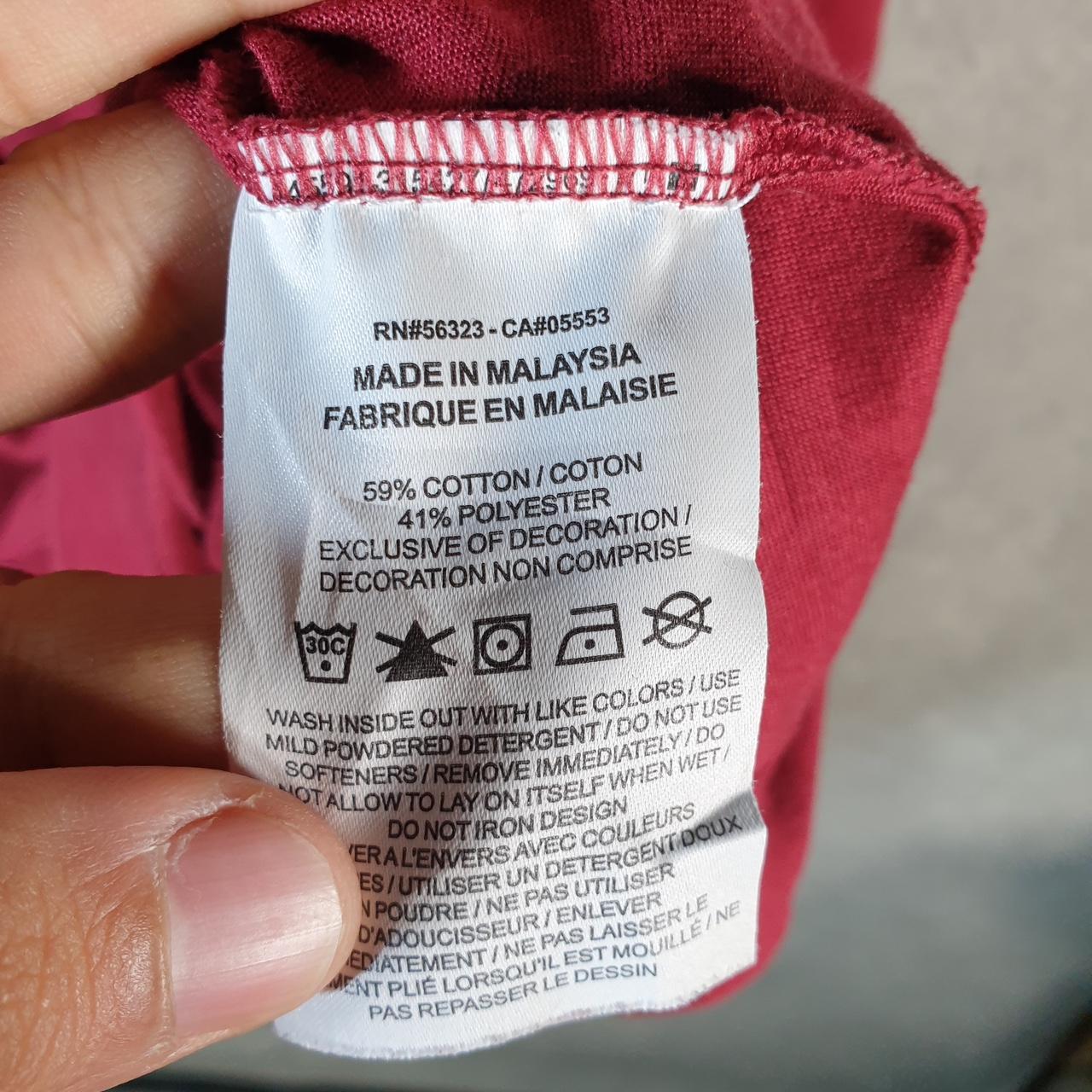 Vintage Nike Dri Fit T Shirt Men’s XL Burgundy Red Logo Printed Swoosh Athletic