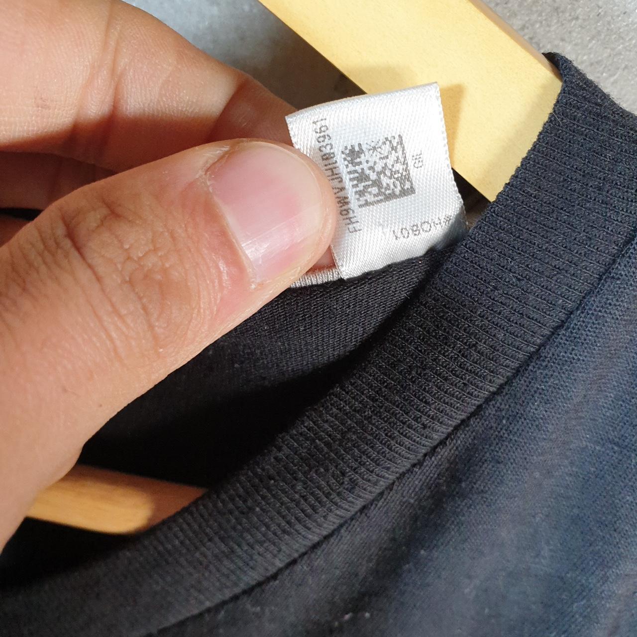 Vintage Adidas Go To Tee T Shirt Men’s Large Black Three Stripes Logo