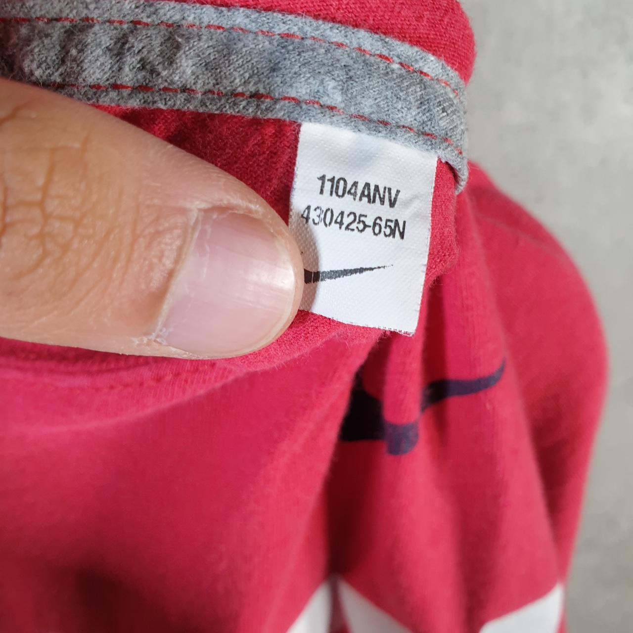 Vintage Nike Hotty Toddy Ole Miss T Shirt Men’s 3XL Red Swoosh Logo Athletic