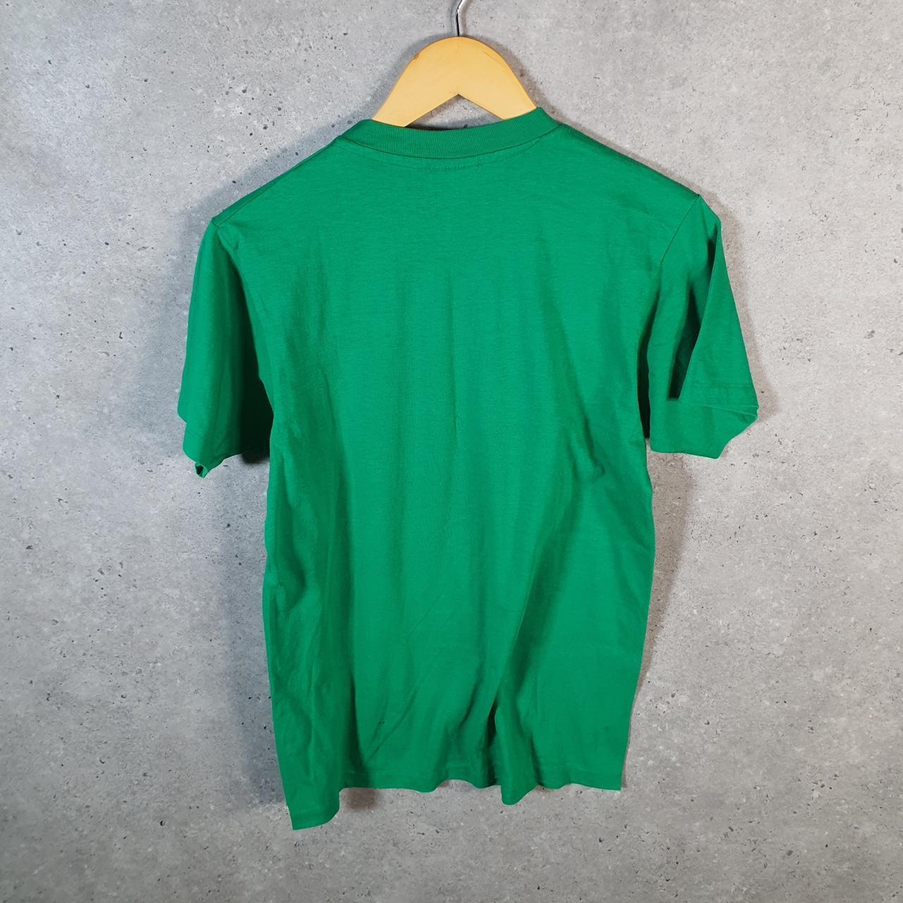 Vintage Hanes Carrillo’s 5km Gils Runners USA Single Stitch T Shirt Men’s Medium Green