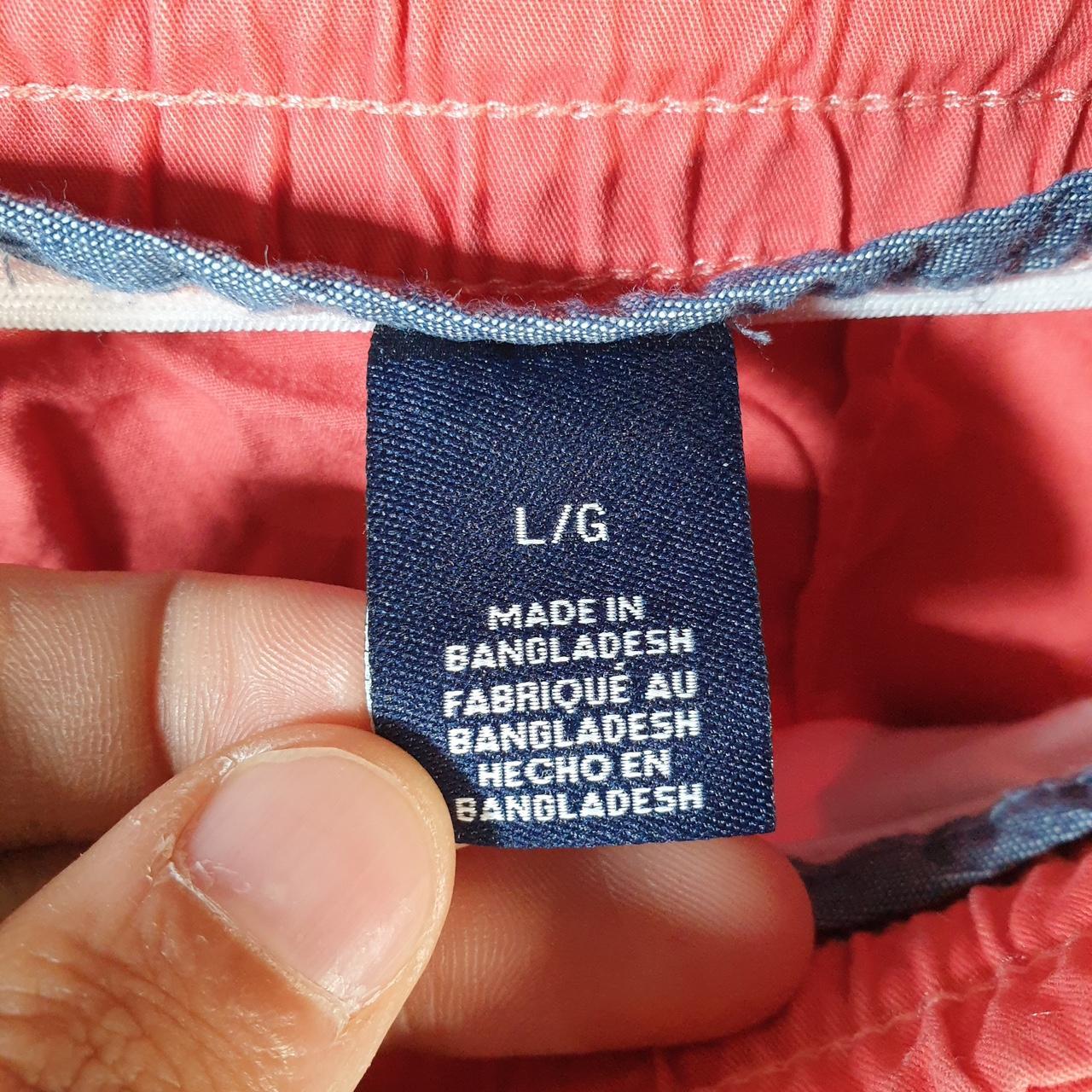 Vintage Chaps Ralph Lauren Polo Shorts Jorts Cargo Men’s Large Pink Baggy Cotton