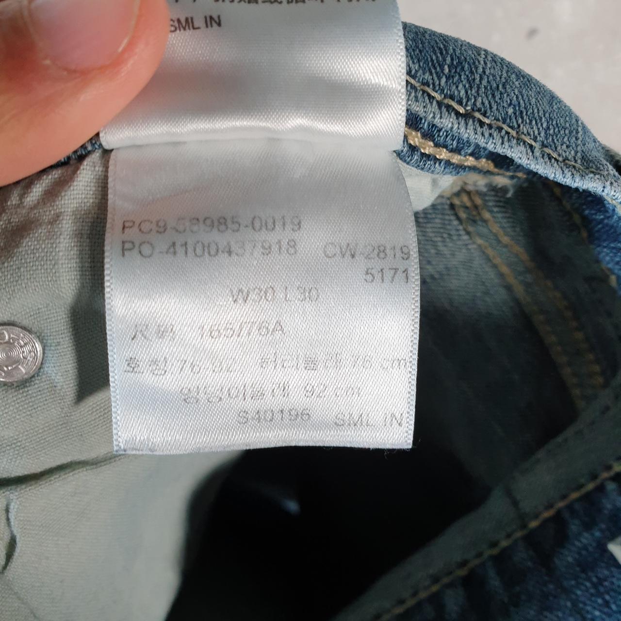 Vintage Levi’s Baggy Shorts Jorts Cargo Men’s W30 Blue Relaxed Denim