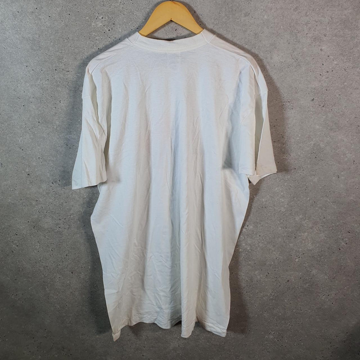 Vintage Fruit of the Loom Jet Ski Miami Roger Danner 1982 Single Stitch T Shirt Men’s 2XL White C9391