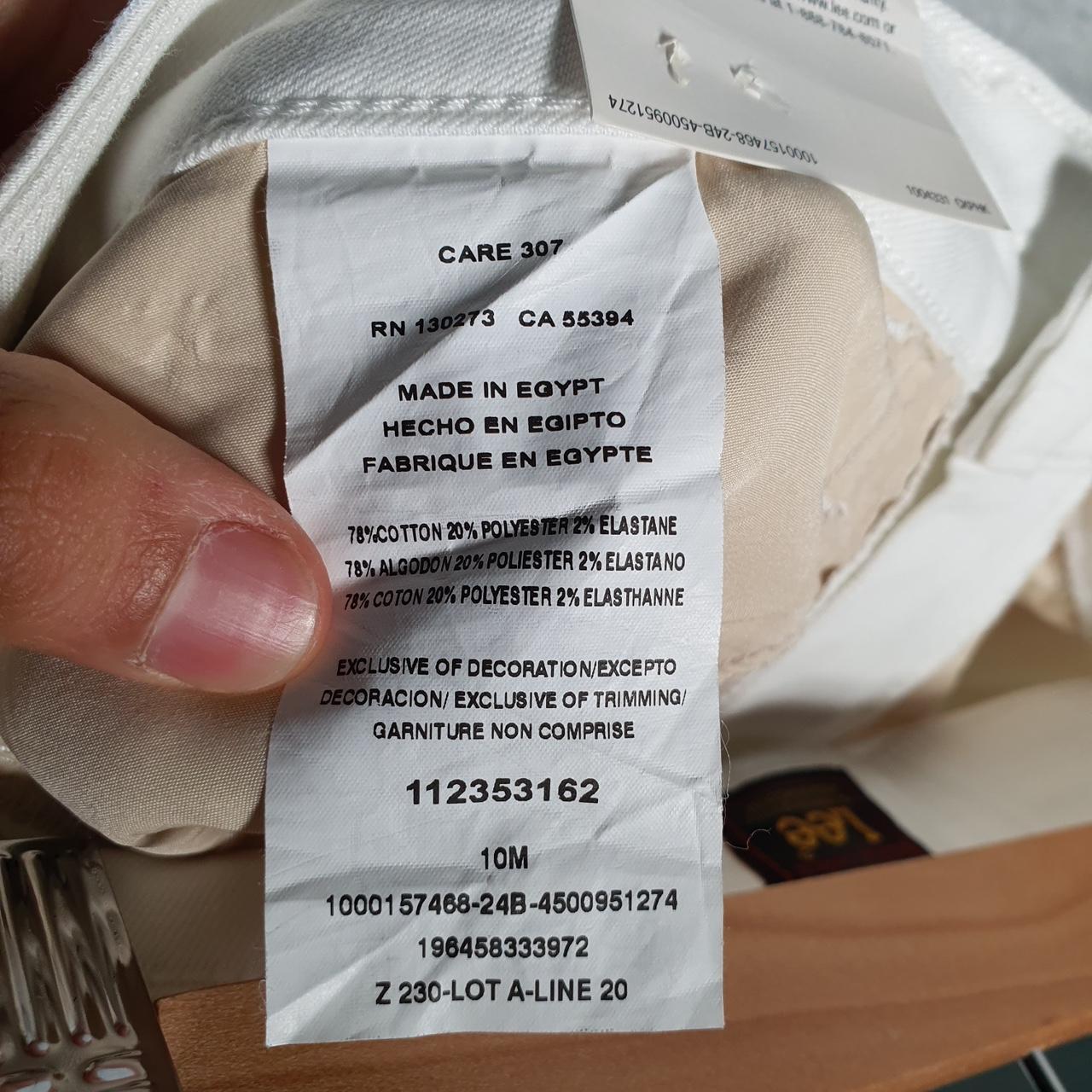 Vintage Lee Mid Rise Baggy Shorts Jorts Cargo Womens W30 White Relaxed Denim A4557