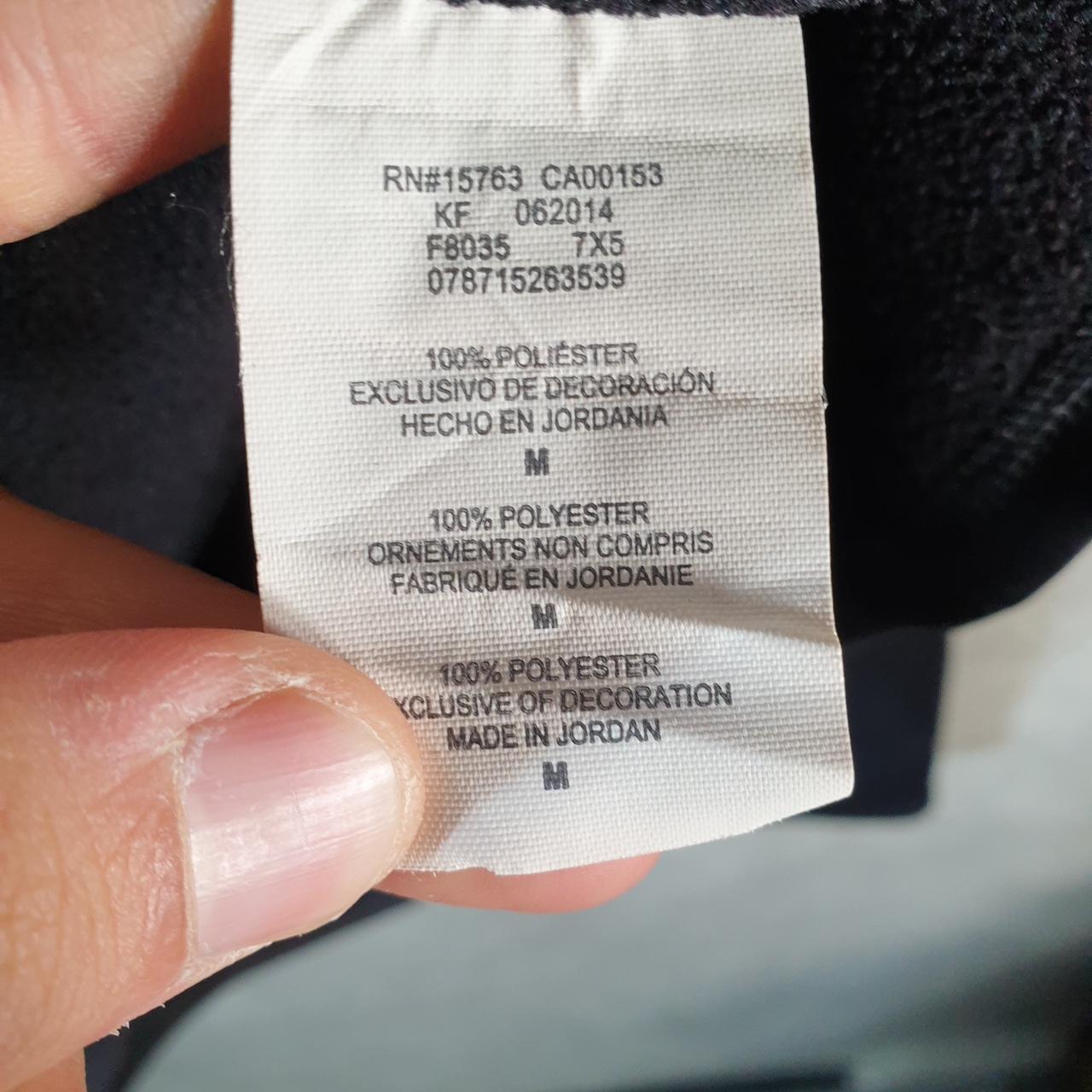 Vintage Champion Powertrain 1/4 Zip Sweatshirt Womens Medium Black Pullover Logo