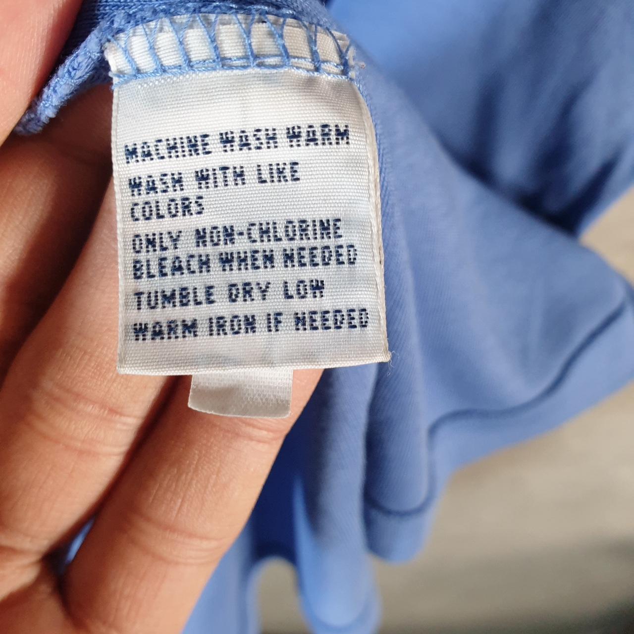 Vintage Ralph Lauren Polo Shirt Men’s Large Blue Custom Fit Embroidered Pony