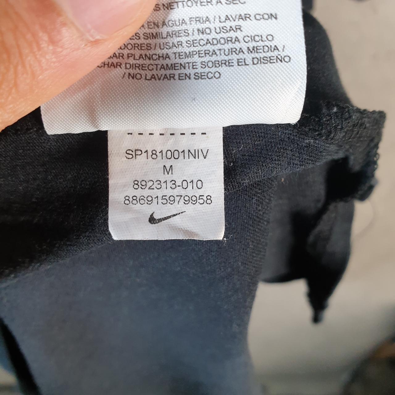 Vintage Nike Air Spellout T Shirt Men’s Medium Black Logo Swoosh Athletic