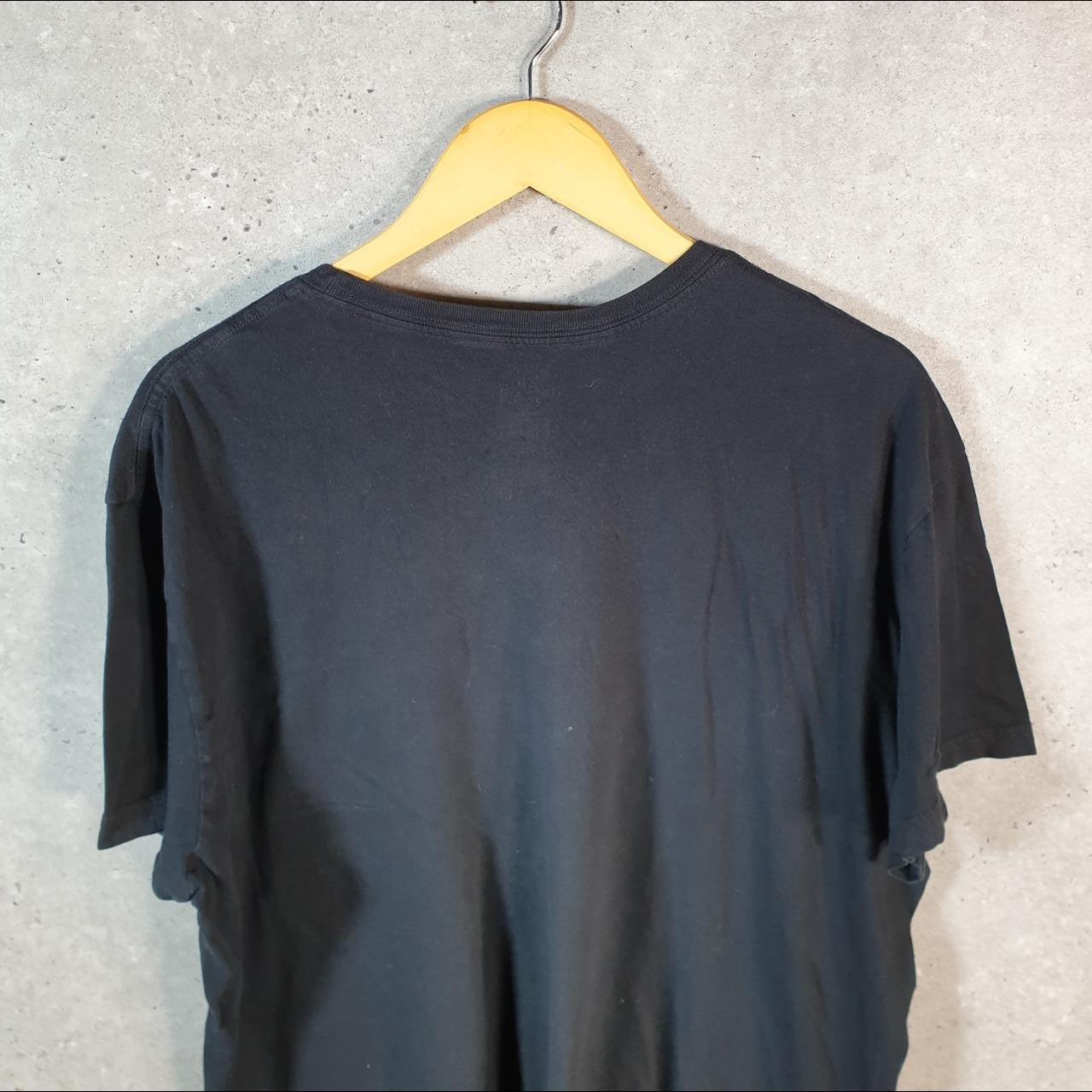 Vintage Ralph Lauren Polo T Shirt Men’s Large Black Embroidered Classic Fit Pony C8605