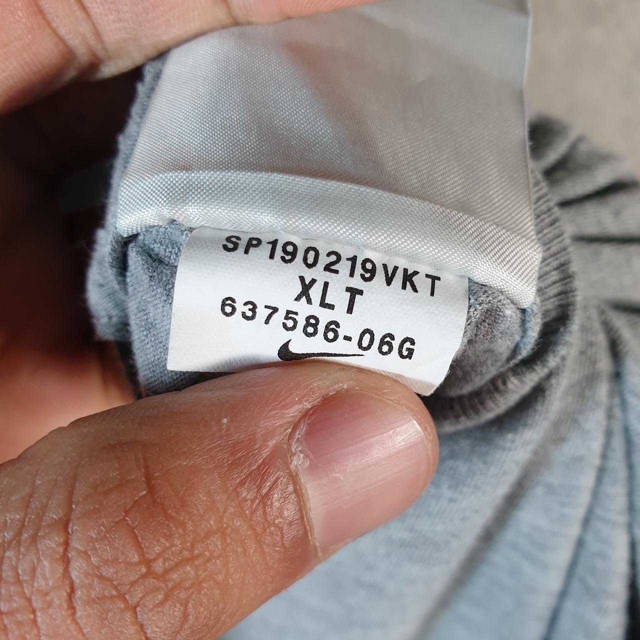 Vintage Nike T Shirt Men’s XL Grey Printed Single Swoosh Logo Athletic C8293