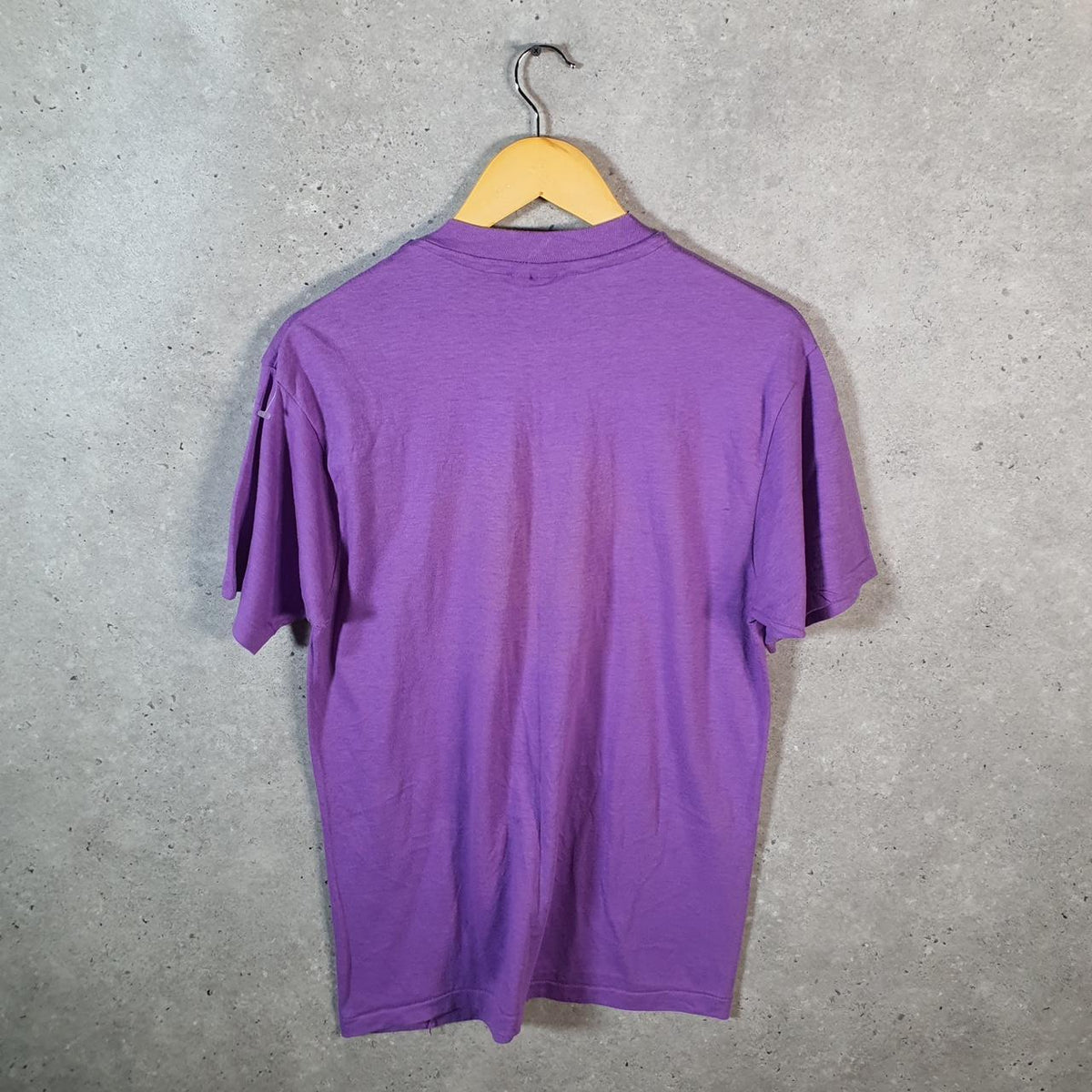 Vintage Hanes Wounded Knee Limeridge 90s Single Stitch T Shirt Men’s Large Purple C9543