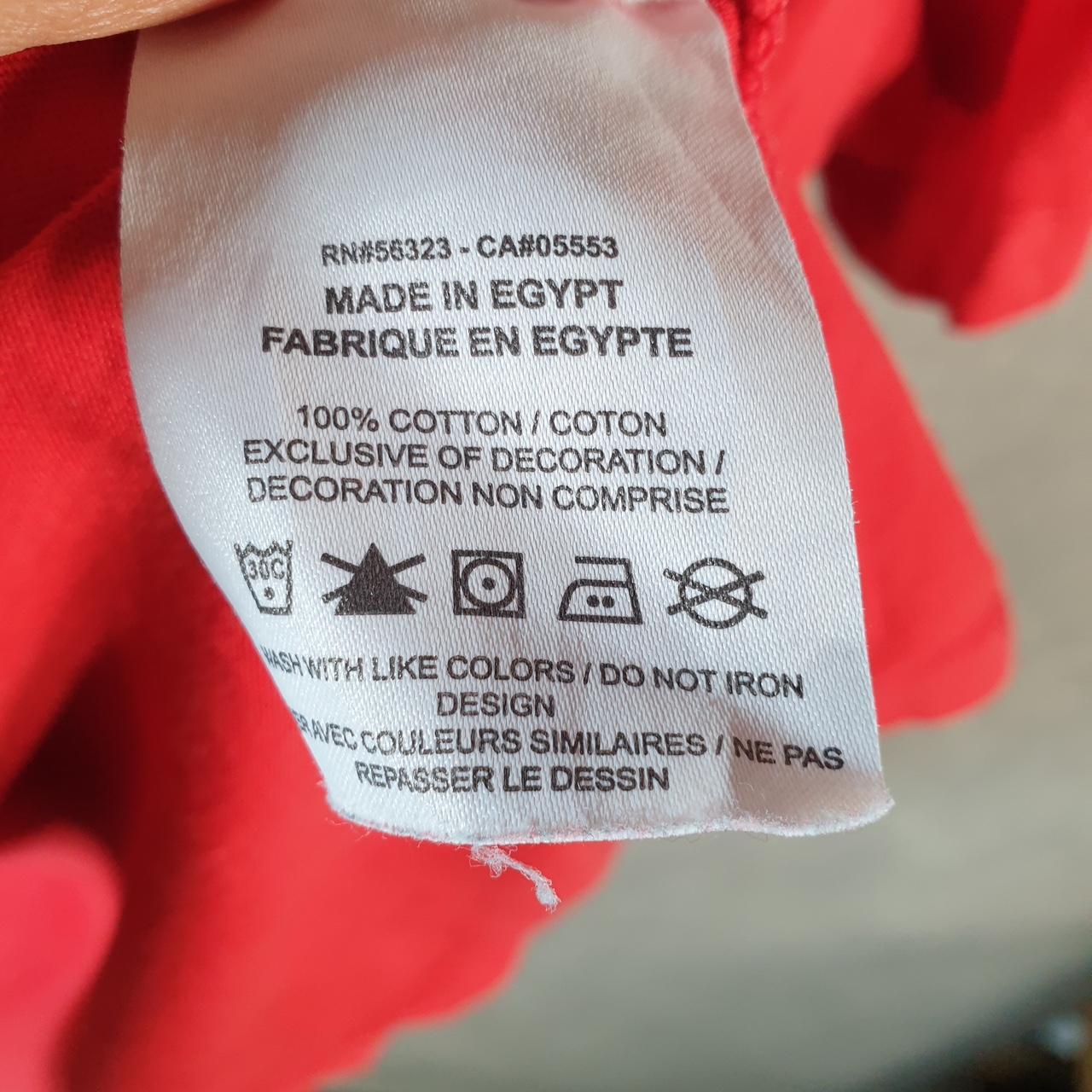 Vintage Nike T Shirt Men’s XL Red Printed Single Swoosh Logo Athletic C8289