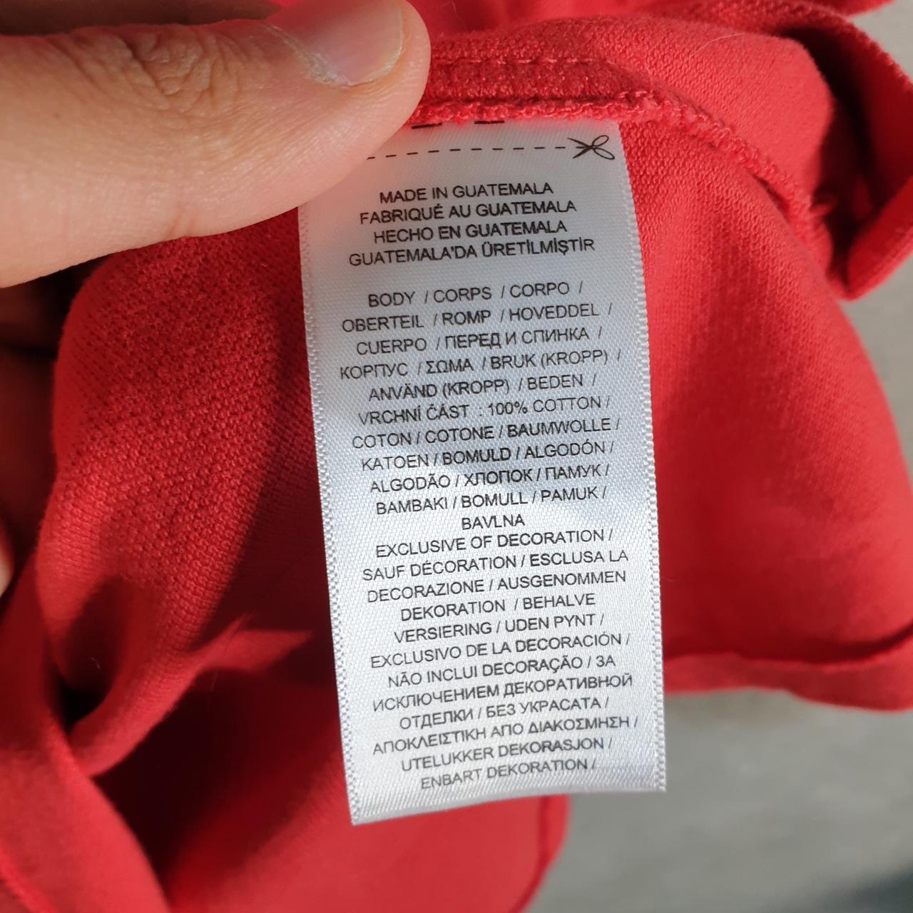 Vintage Ralph Lauren Polo Shirt Men’s Small Red Custom Slim Fit Embroidered Pony