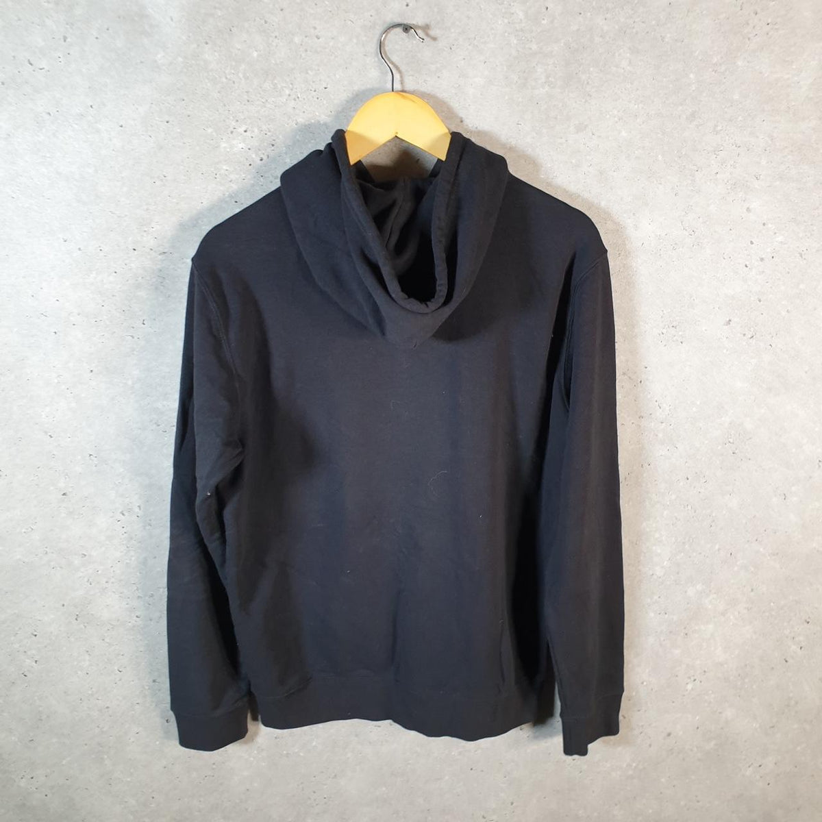 Vintage Champion Hoodie Men’s Medium Black Pro Sport Pullover Spellout Logo