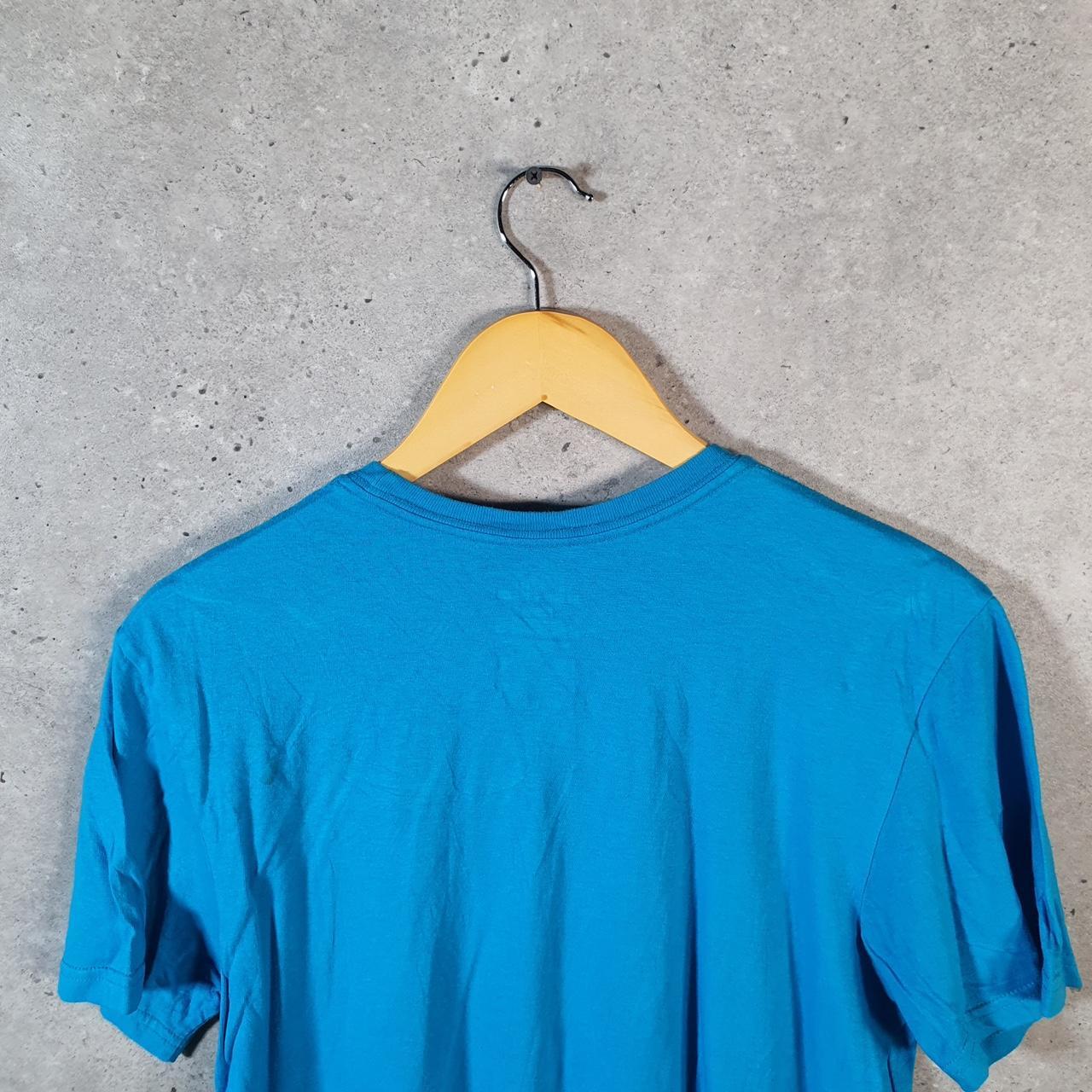 Vintage Ralph Lauren Polo T Shirt Men’s Medium Blue Embroidered Pony Classic Fit C9120