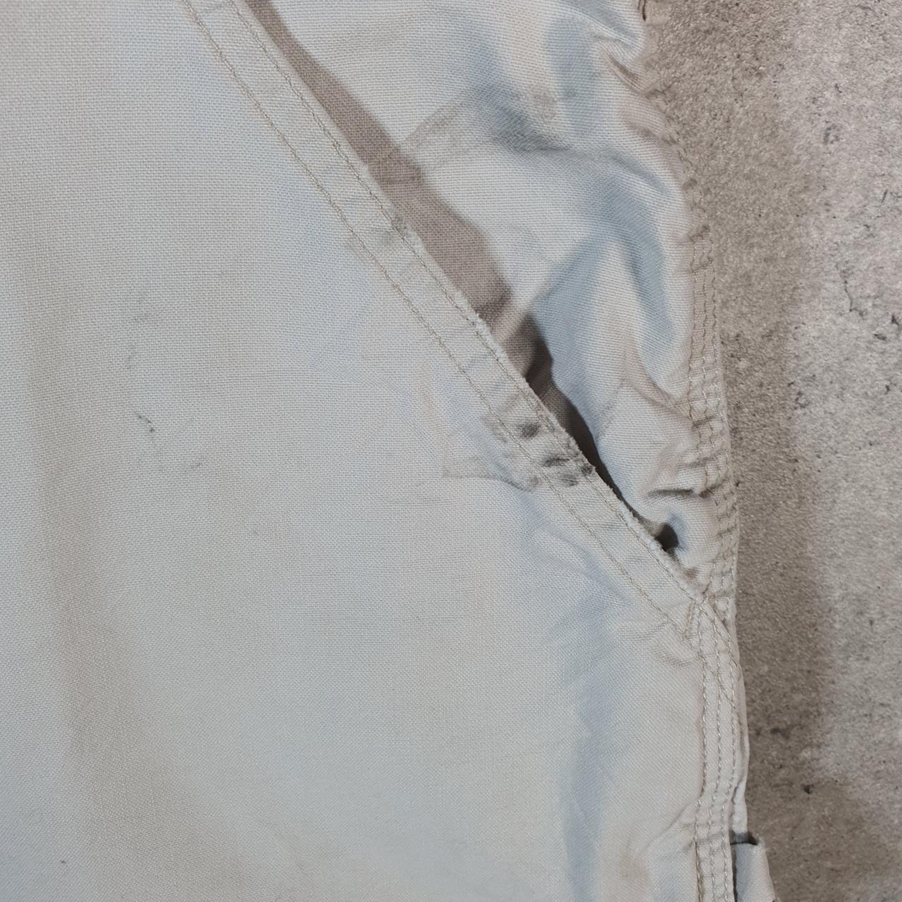 Vintage Carhartt Baggy Carpenter Shorts Jorts Cargo Men’s W40 Beige Relaxed Fit Workwear Big Fish Vintage