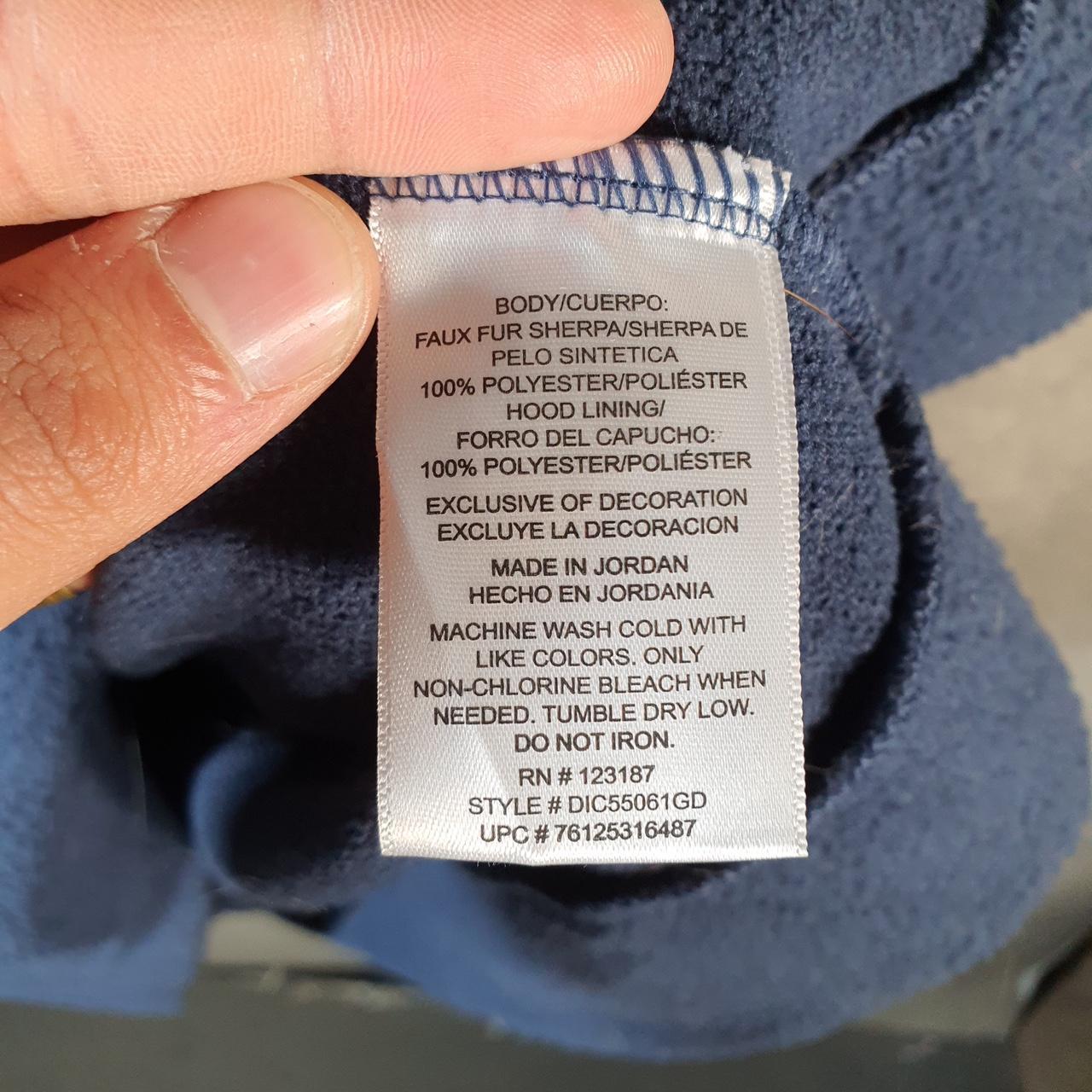 Vintage Dickies Workwear Fleece Hoodie Men’s Large Navy Blue Y2K Pullover