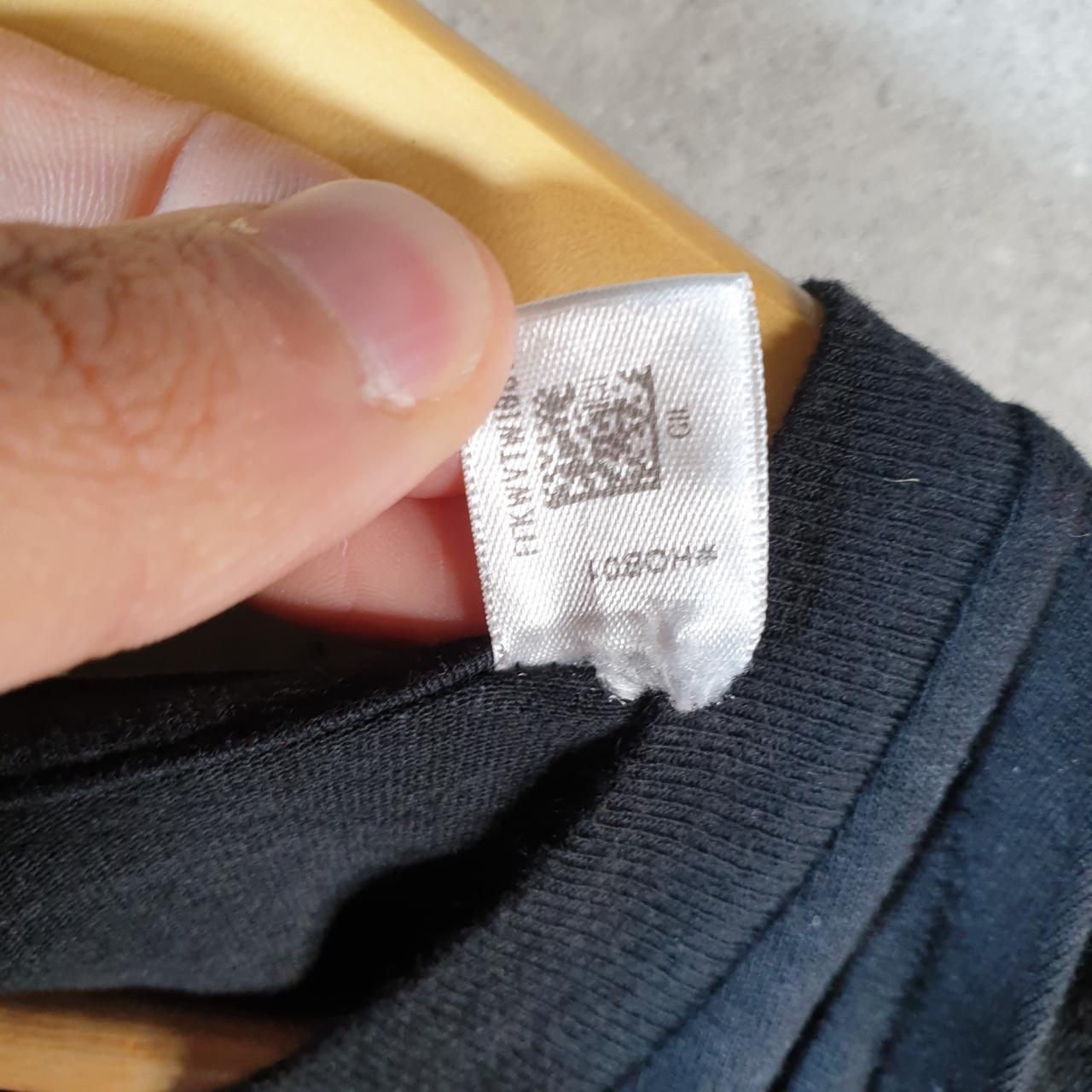 Vintage Adidas Go To Tee T Shirt Men’s 2XL Black Three Stripes Logo Athletic