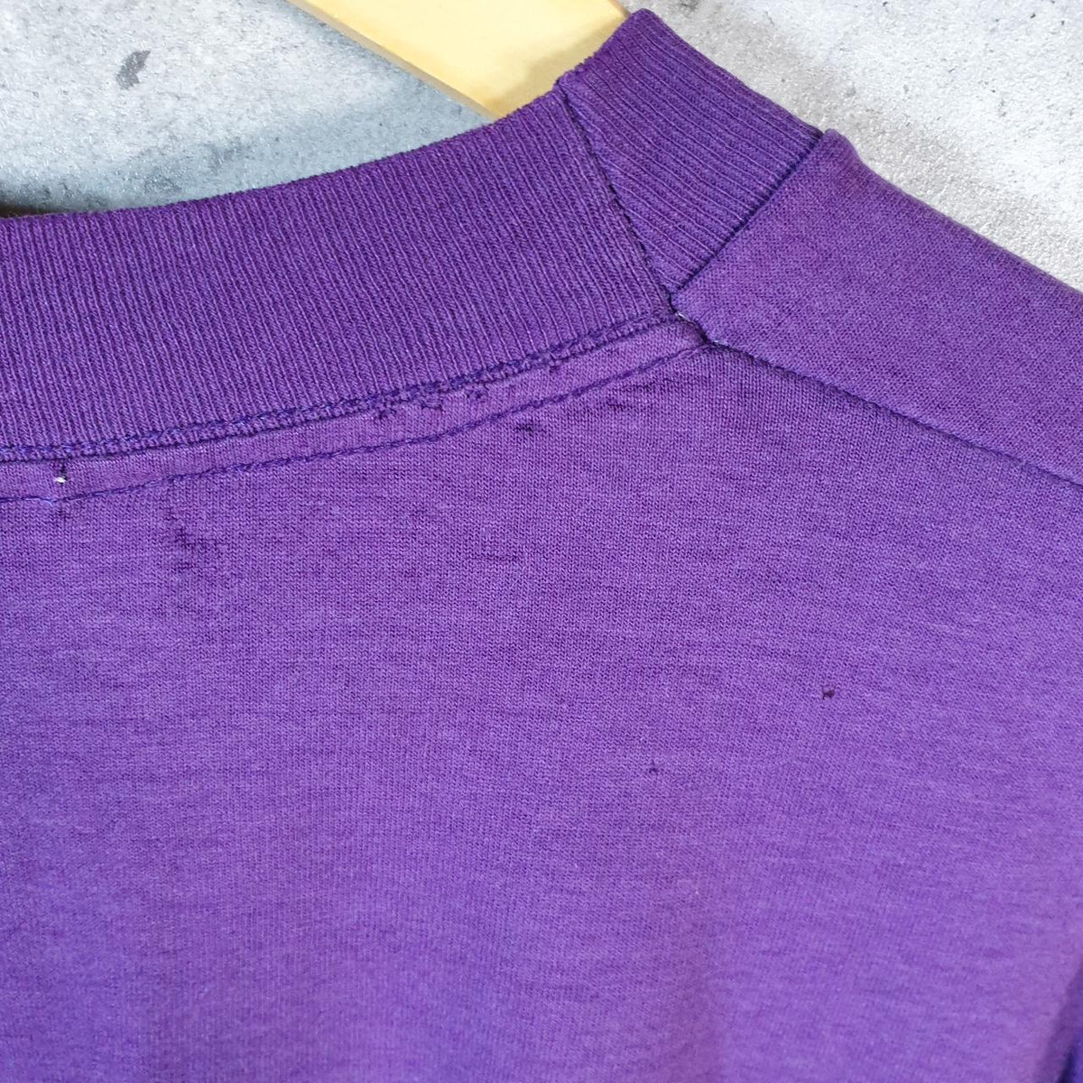 Vintage Fruit of the Loom Otter Trail Lake Minnesota 90s Single Stitch T Shirt Men’s Medium Purple C8807