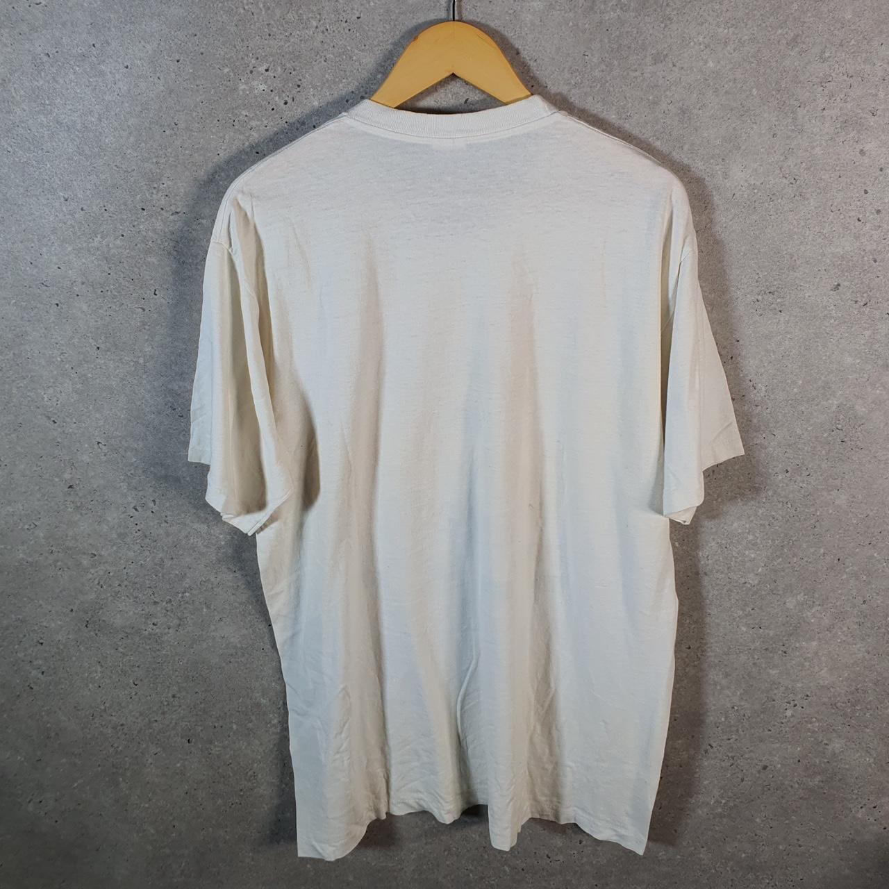 Vintage Beach Patrol Graphic 90s USA Single Stitch T Shirt Men’s 2XL White