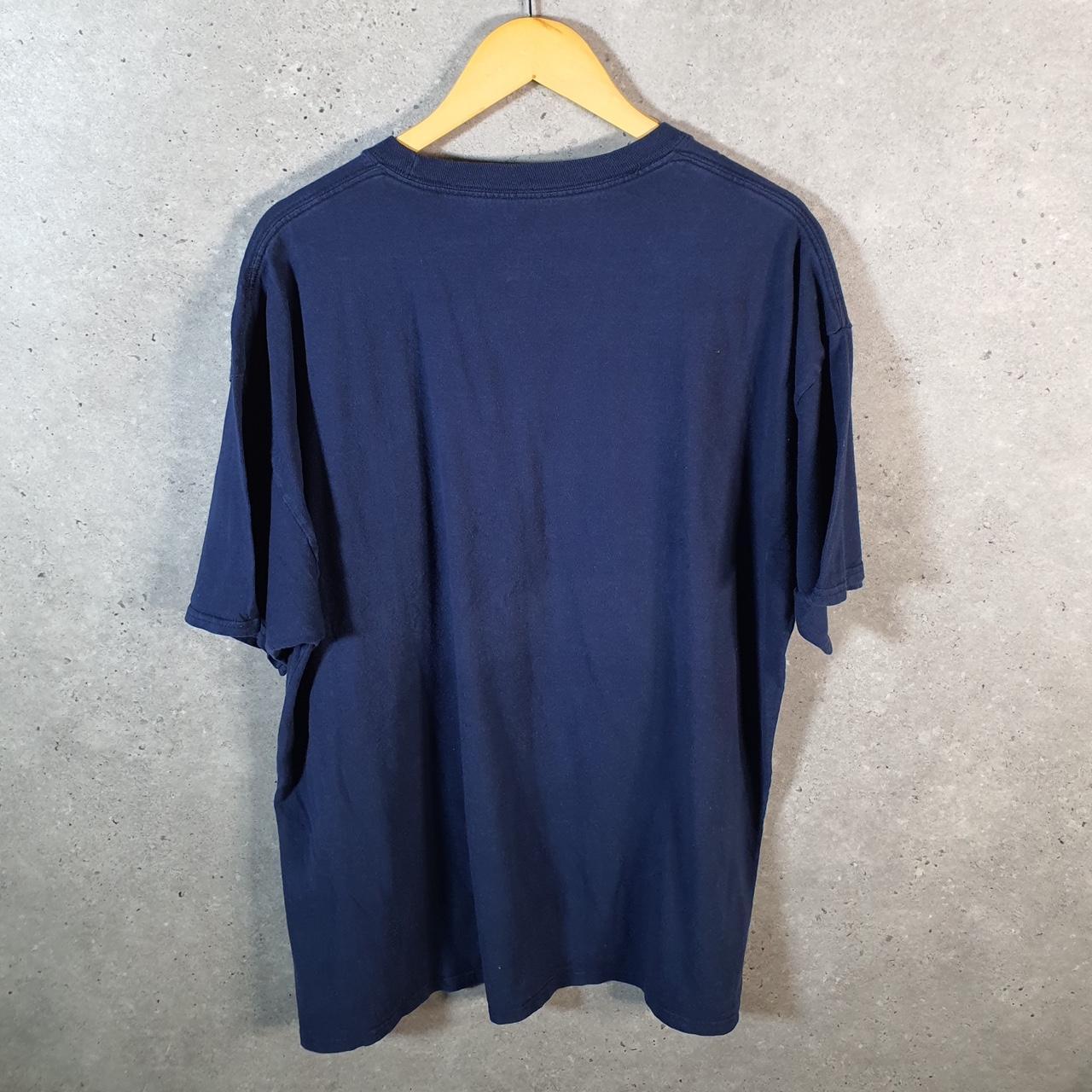 Vintage Champion Baggy T Shirt Men’s 2XL Navy Blue Casual Blank Athletic