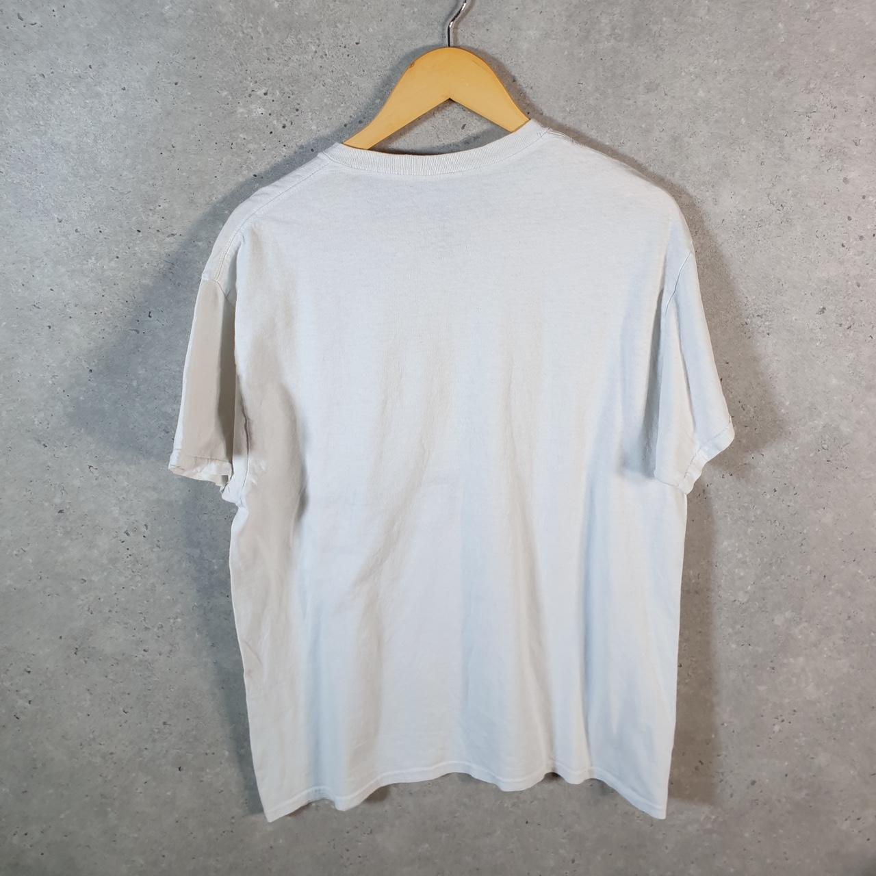 Vintage Disney Land Mickey Mouse T Shirt Men’s Large White Graphic Cartoon