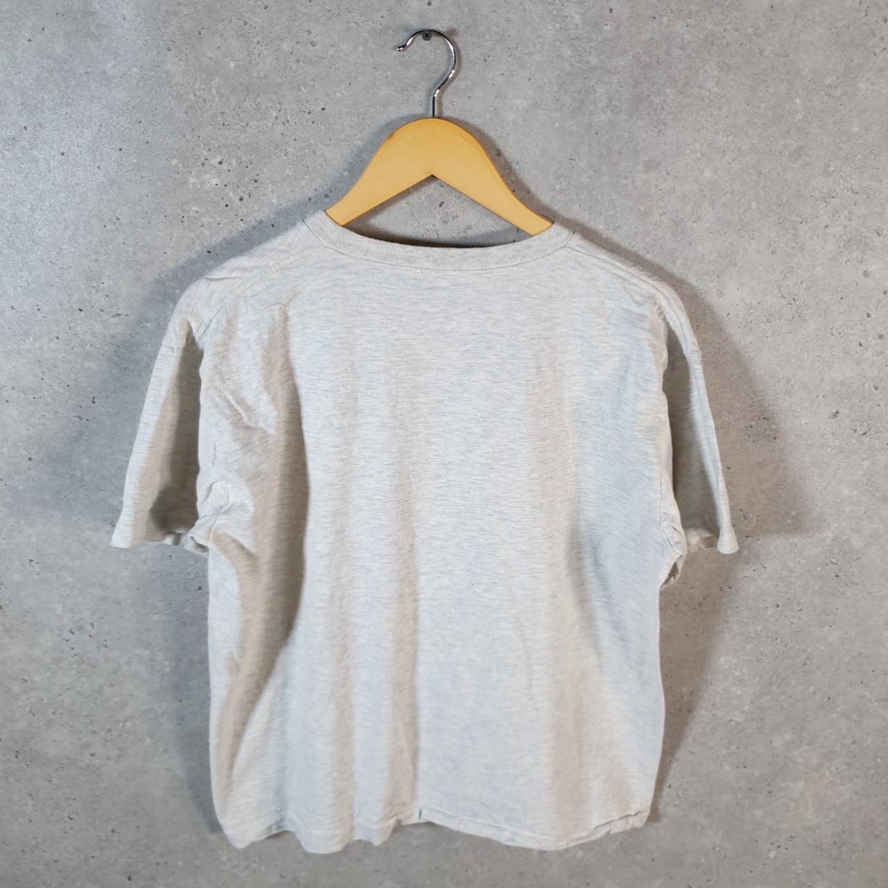 Vintage Calvin Klein Spellout T Shirt Men’s Small Grey Casual Sports