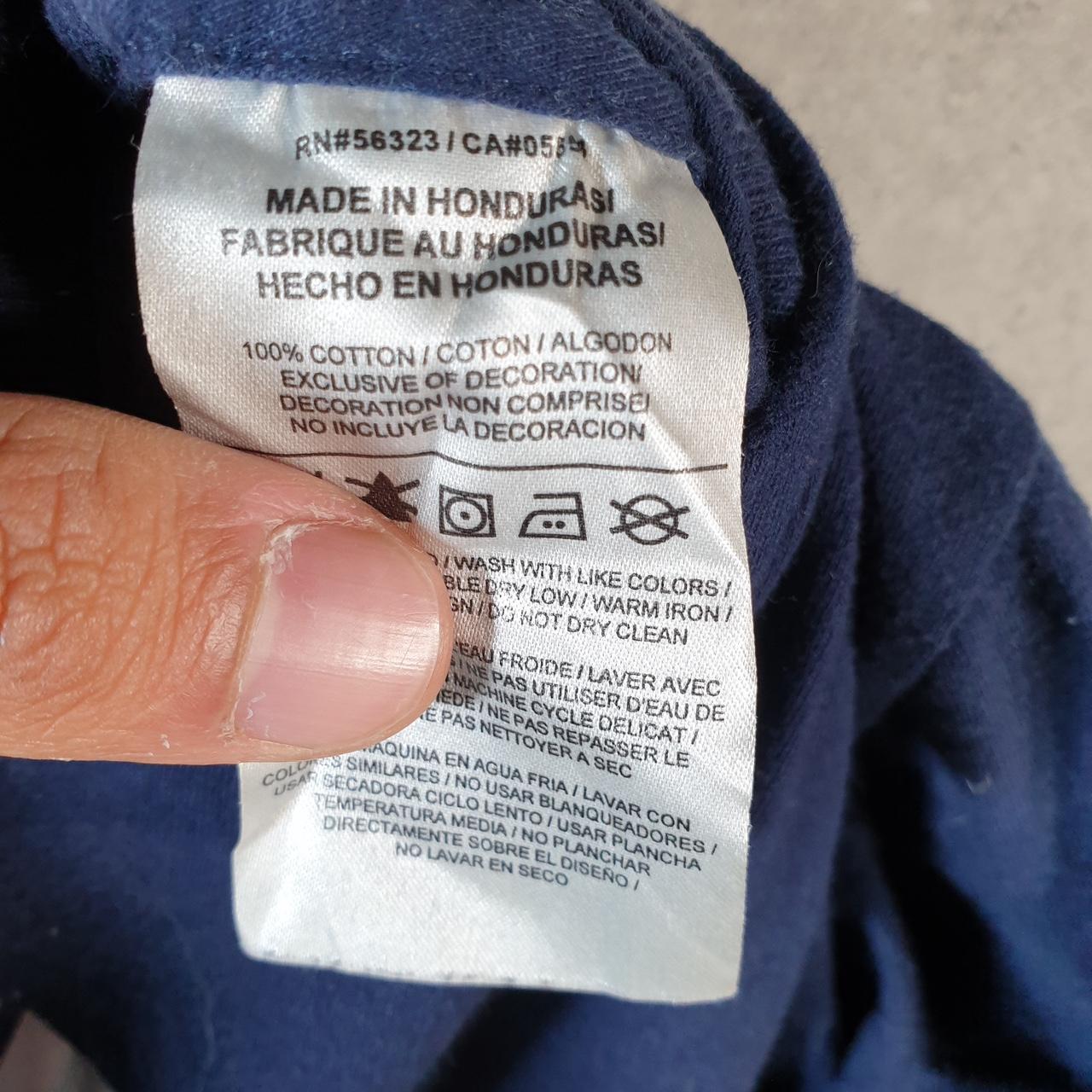 Vintage Nike T Shirt Men’s Large Blue Printed Single Swoosh Logo Athletic C8275