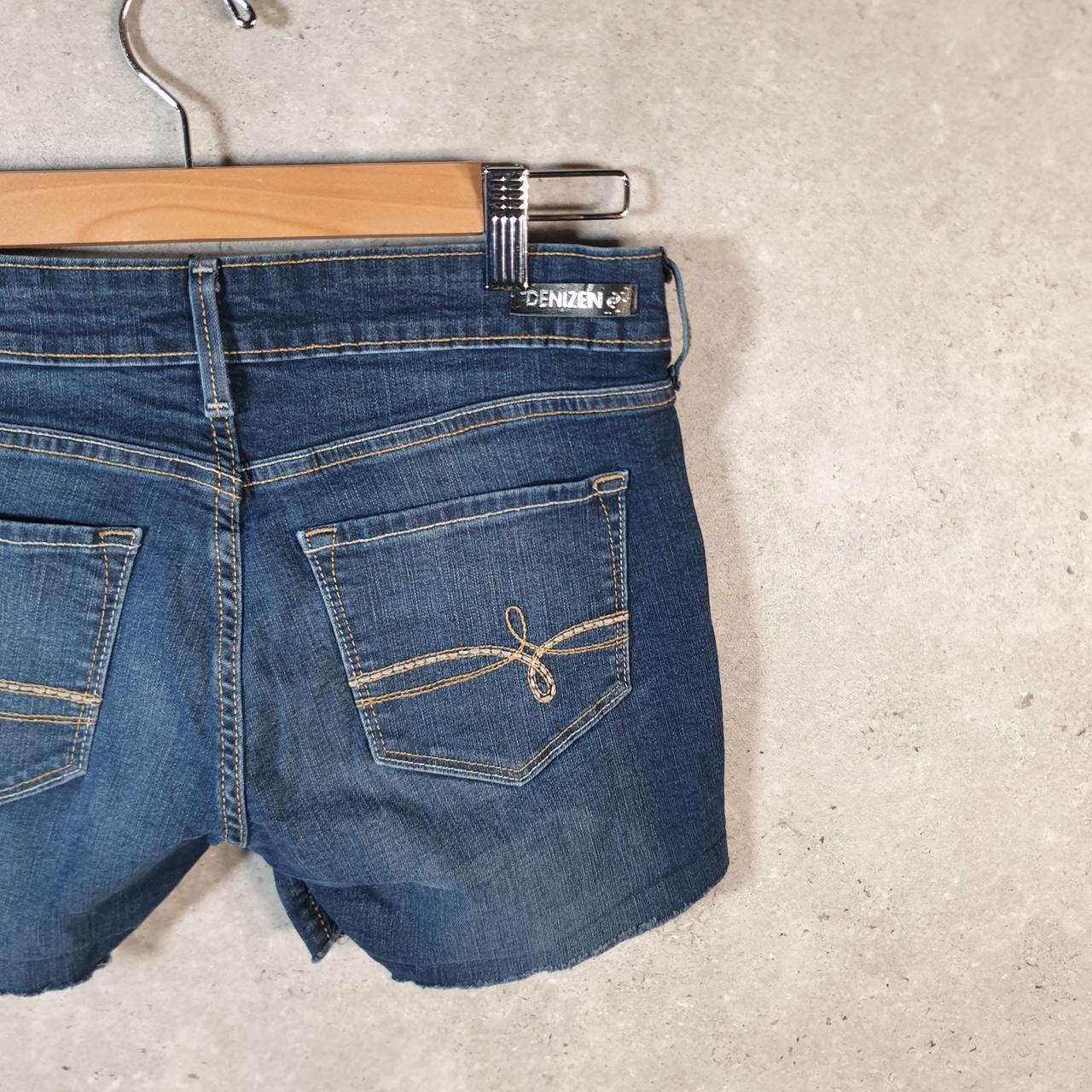 Vintage Levi’s Cut Off Baggy Shorts Jorts Cargo Womens W27 Blue Relaxed Denim